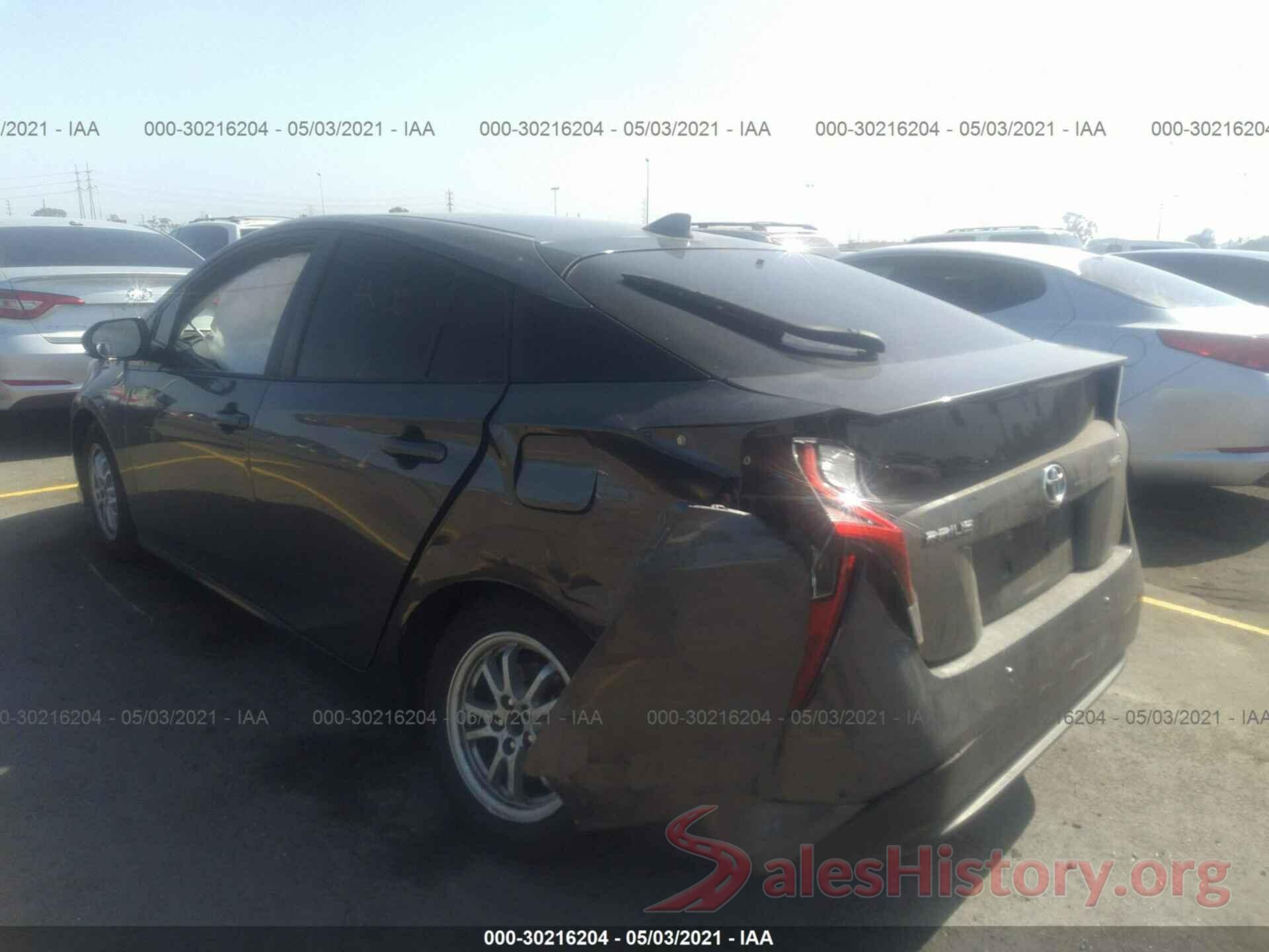 JTDKBRFU0H3040560 2017 TOYOTA PRIUS