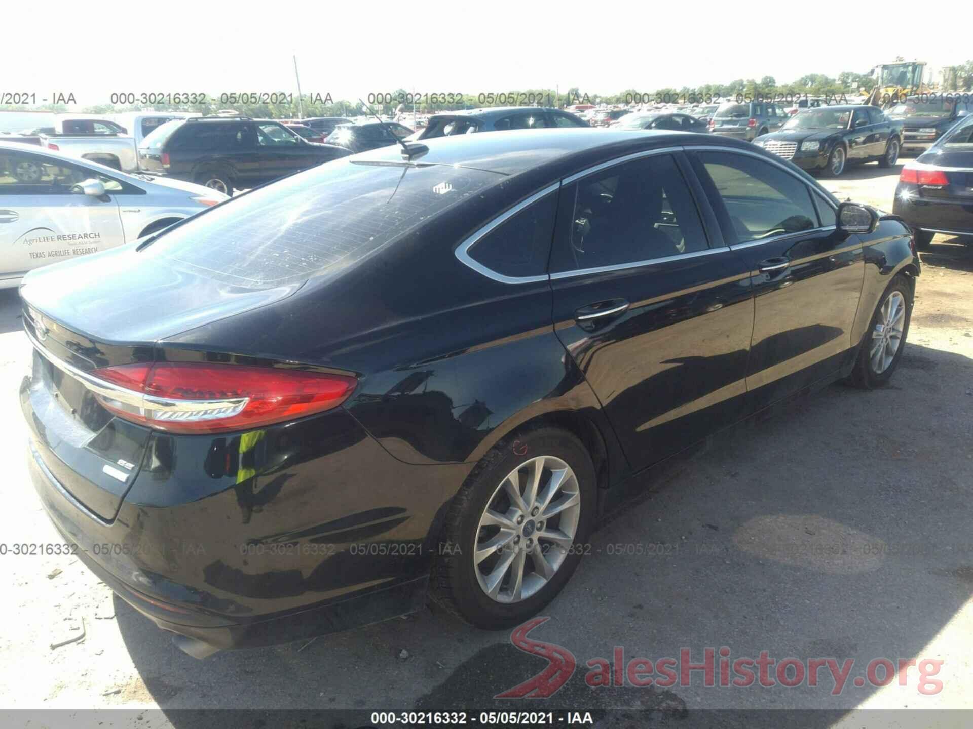 3FA6P0HDXHR310896 2017 FORD FUSION