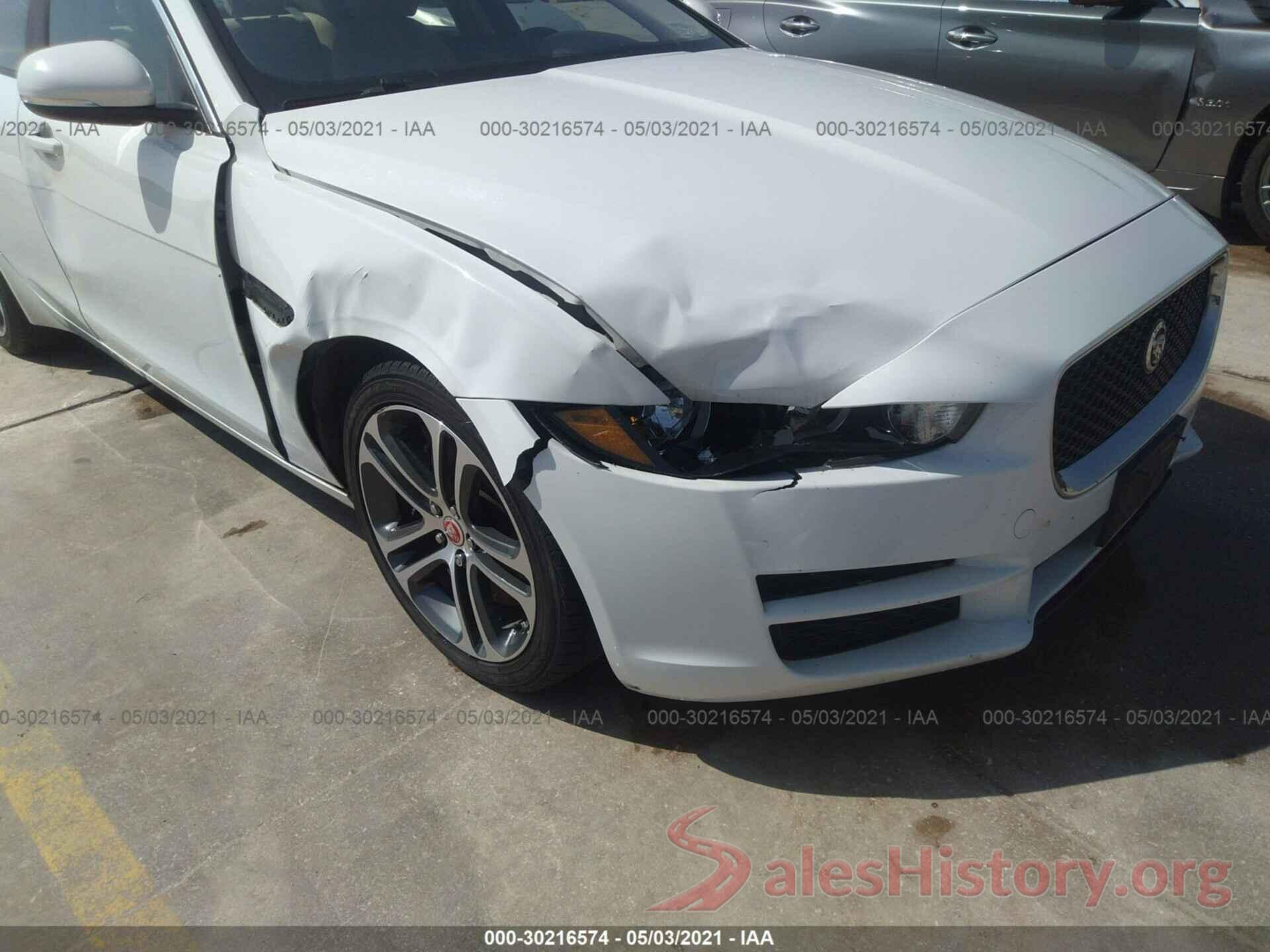 SAJAD4BVXHA953461 2017 JAGUAR XE