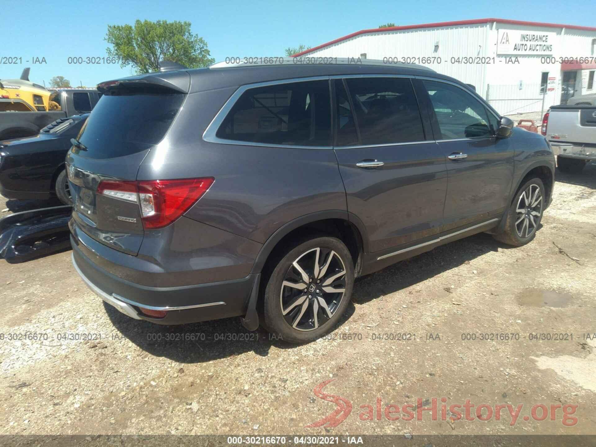 5FNYF5H99KB026361 2019 HONDA PILOT