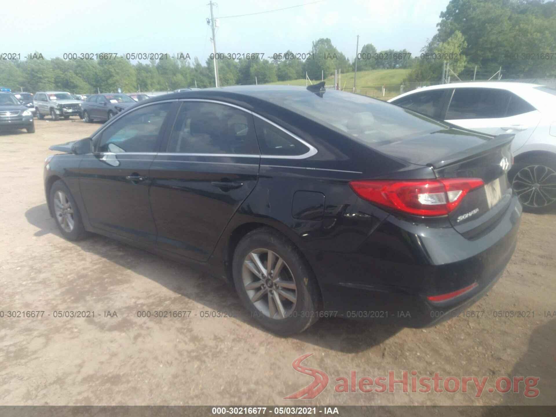 5NPE24AF3GH349242 2016 HYUNDAI SONATA