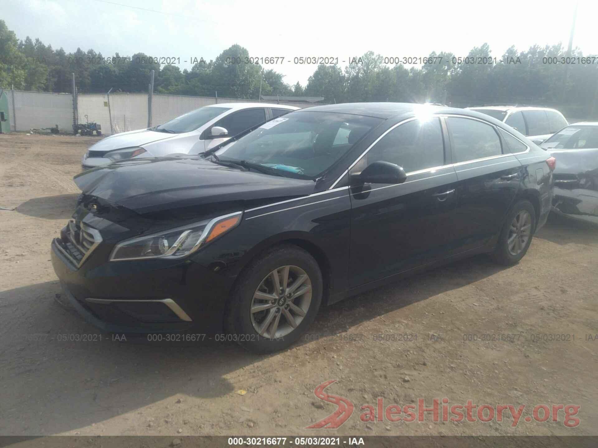 5NPE24AF3GH349242 2016 HYUNDAI SONATA