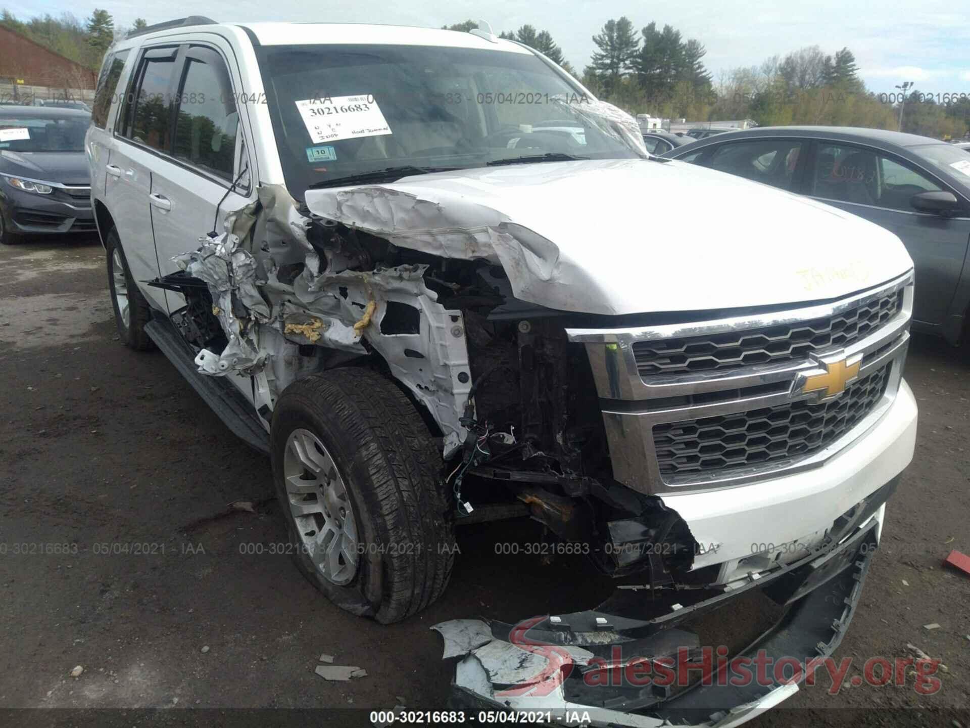 1GNSKBKC1GR112700 2016 CHEVROLET TAHOE