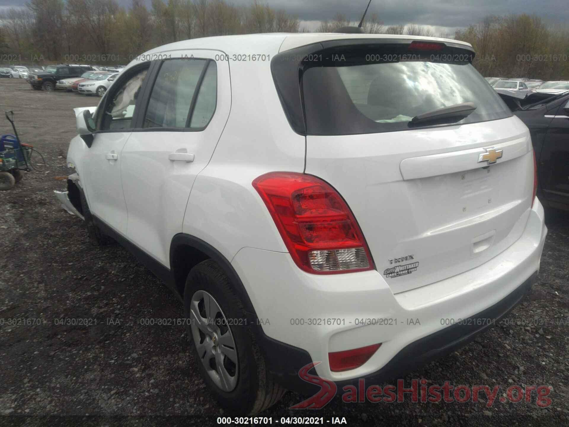 3GNCJKSB4HL274585 2017 CHEVROLET TRAX