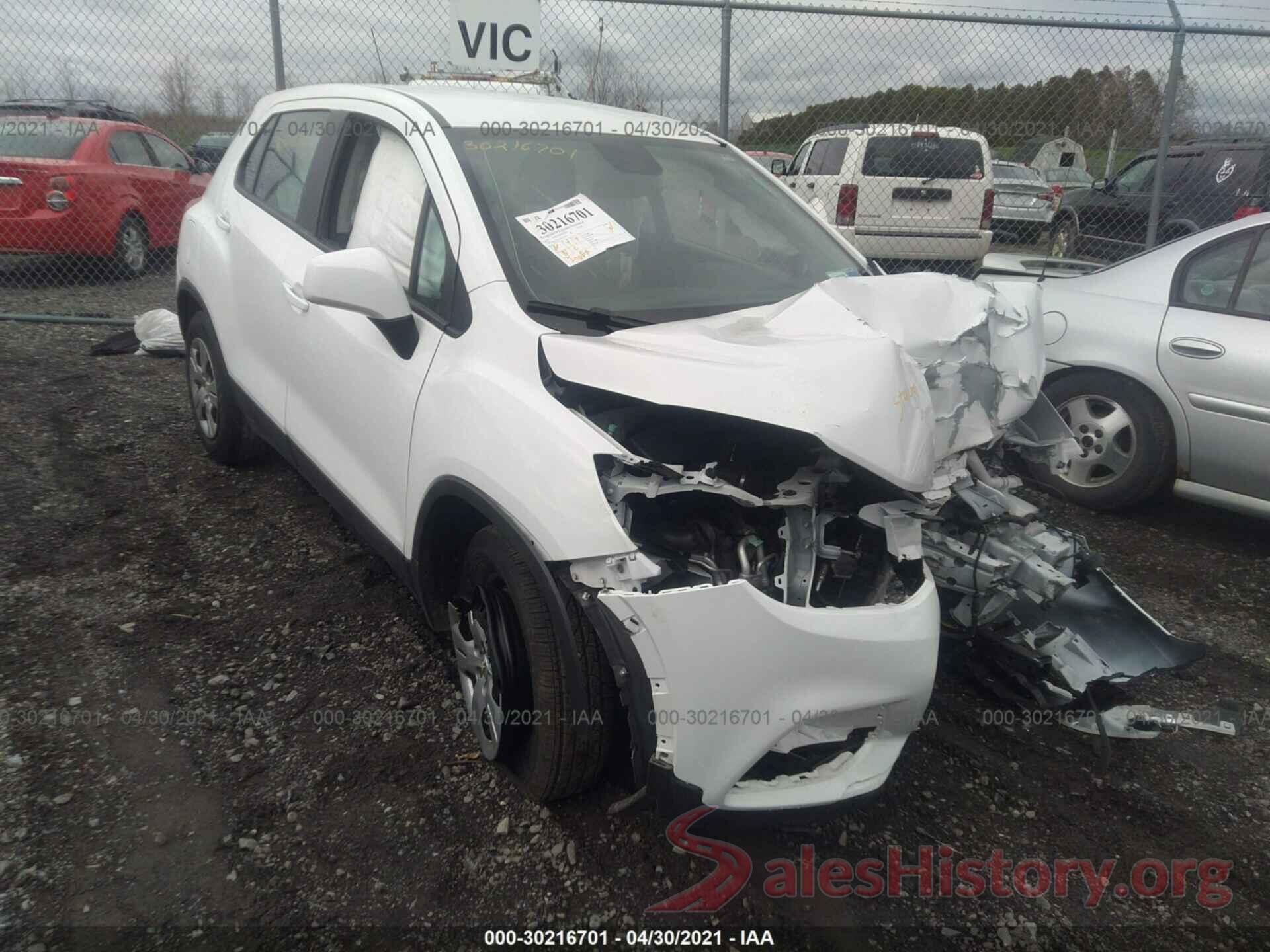 3GNCJKSB4HL274585 2017 CHEVROLET TRAX