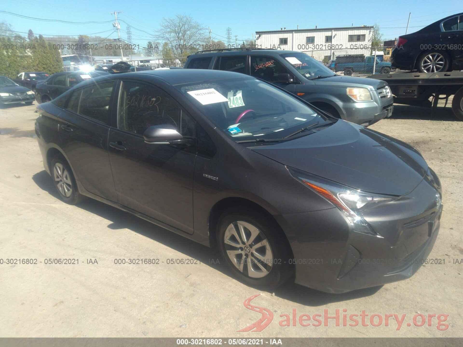 JTDKARFU9G3504141 2016 TOYOTA PRIUS