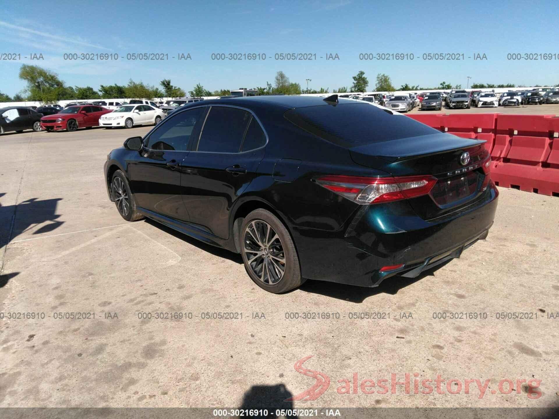 4T1B11HK6KU269015 2019 TOYOTA CAMRY