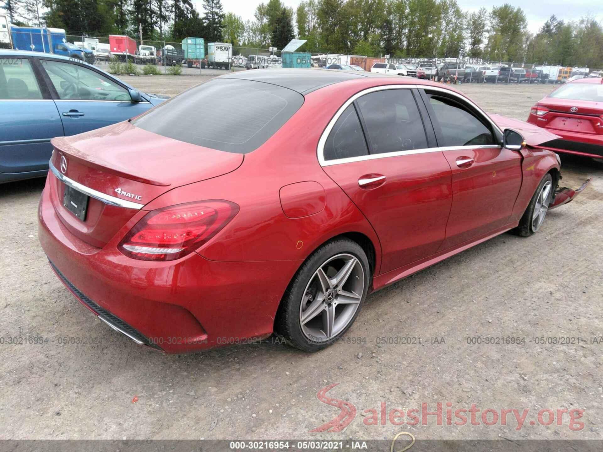 55SWF4KB7HU225719 2017 MERCEDES-BENZ C-CLASS