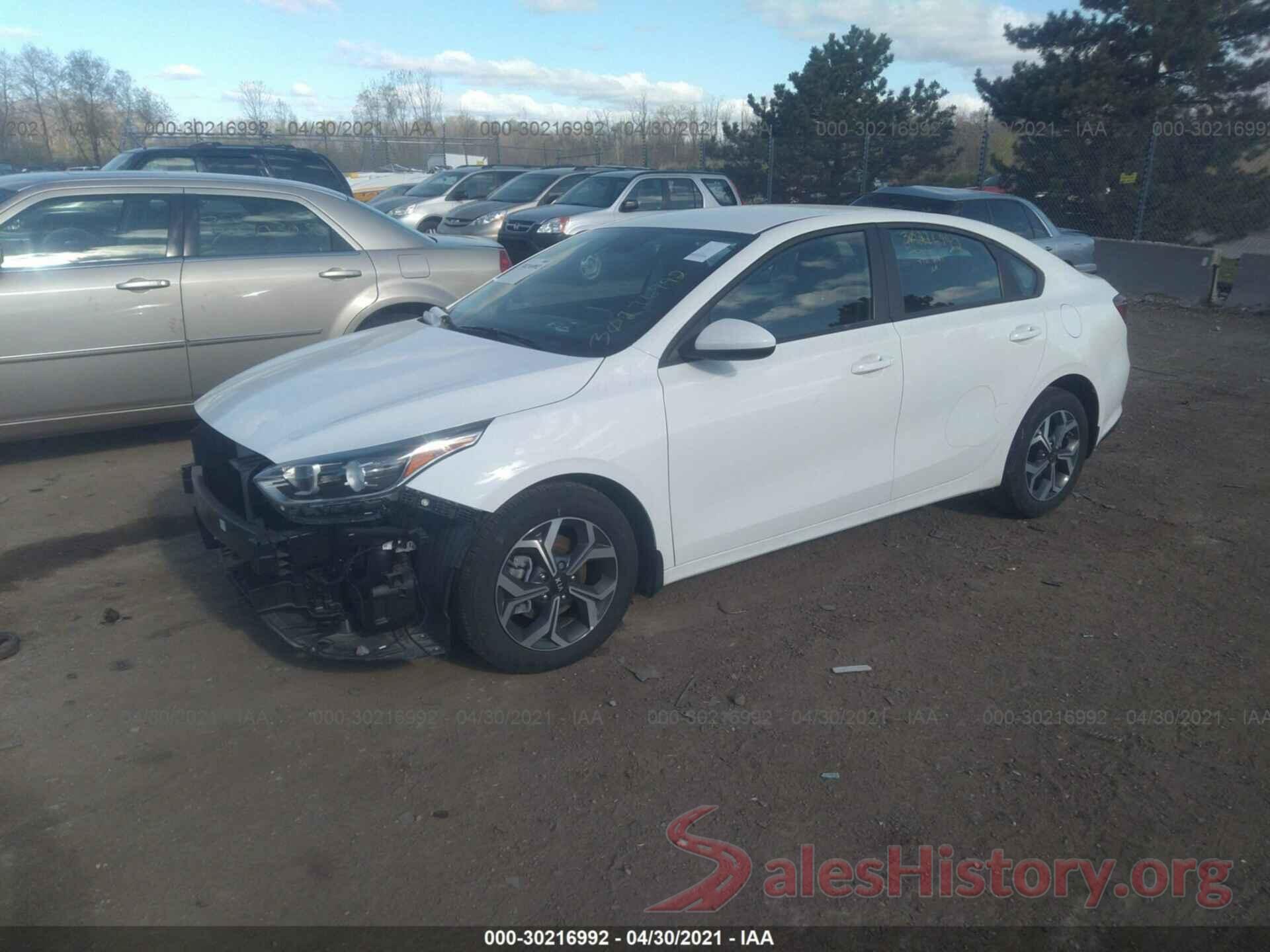 3KPF24AD4LE248910 2020 KIA FORTE