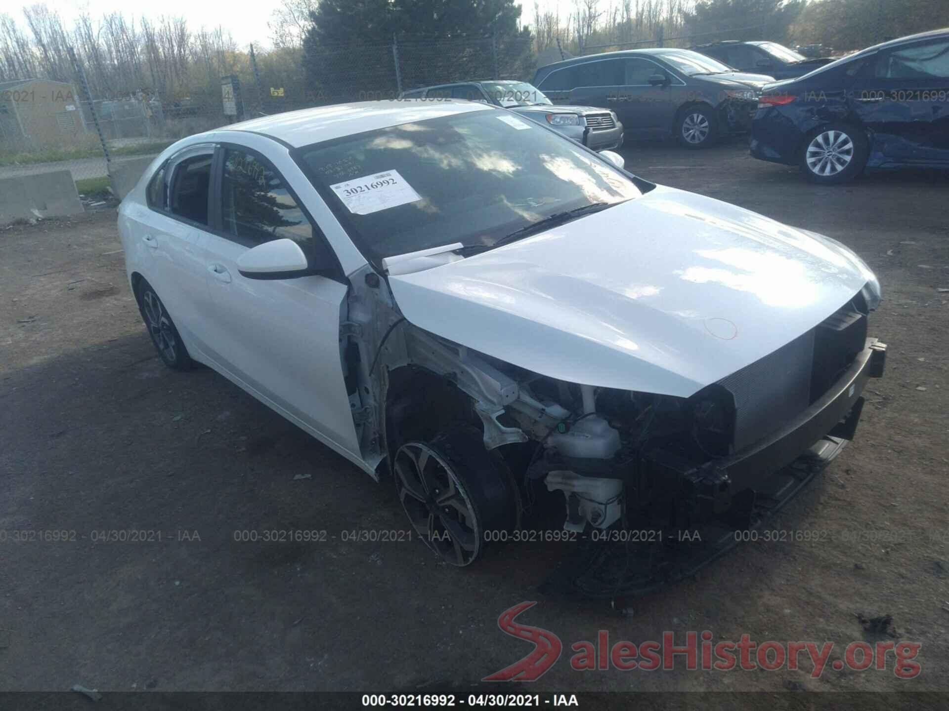 3KPF24AD4LE248910 2020 KIA FORTE