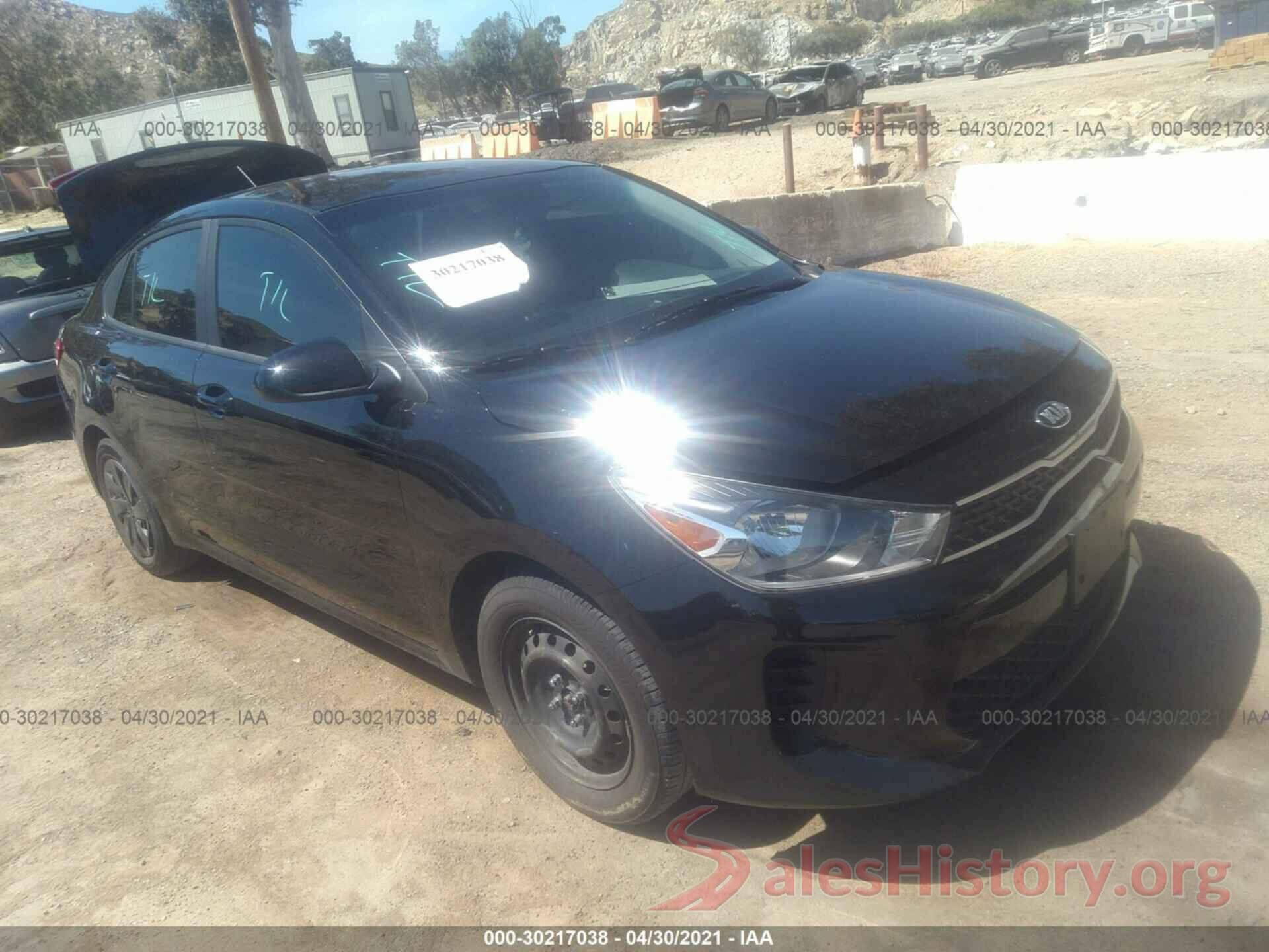 3KPA24AD0LE320583 2020 KIA RIO