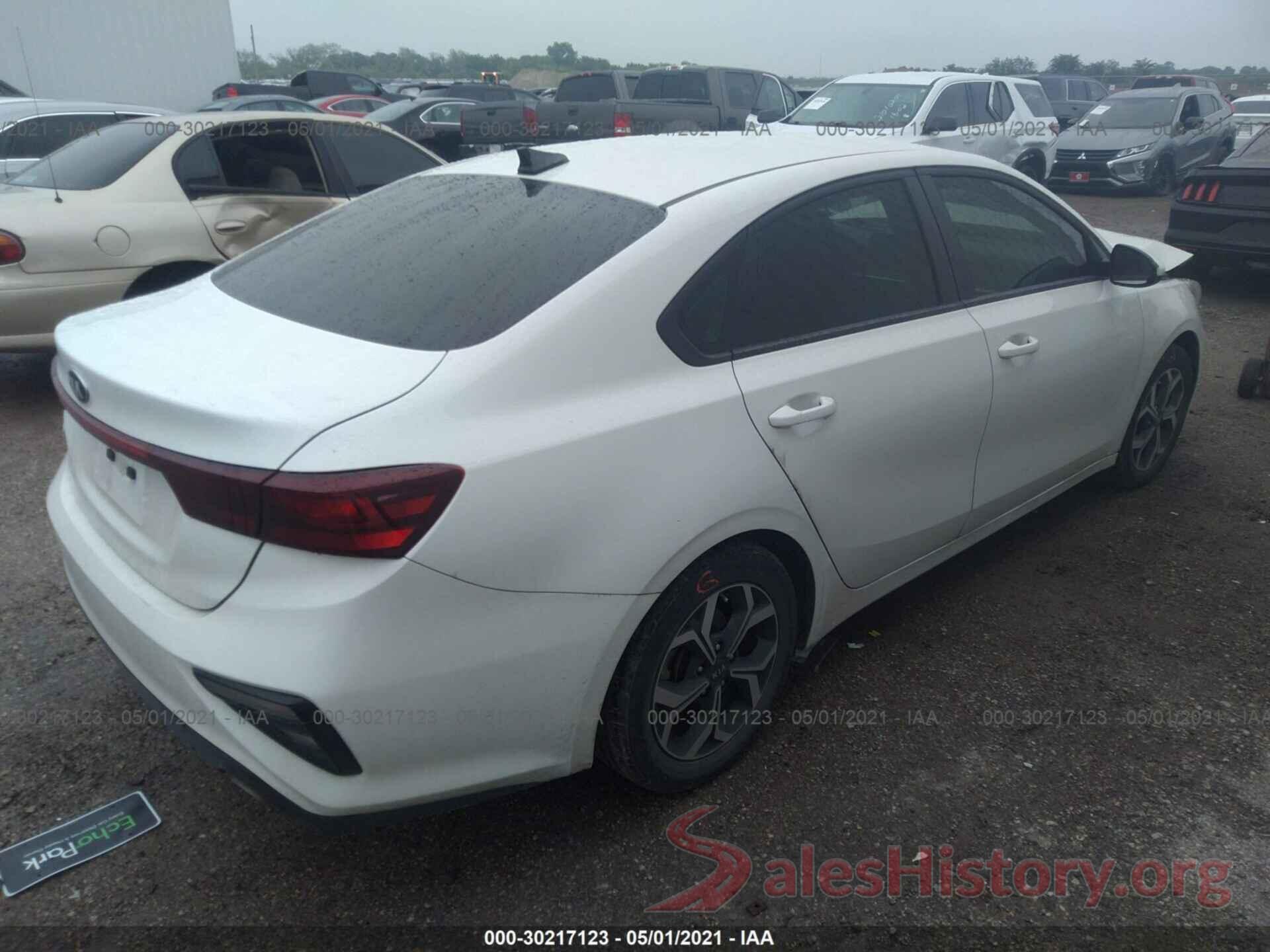 3KPF24AD1KE011208 2019 KIA FORTE