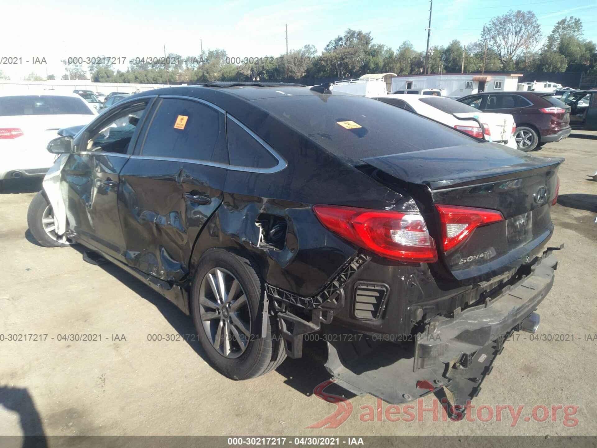 5NPE24AF5GH343166 2016 HYUNDAI SONATA