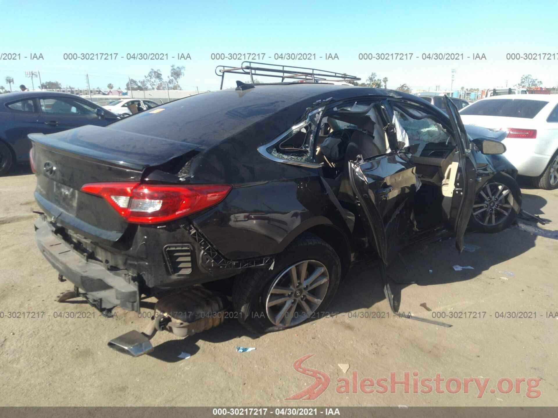 5NPE24AF5GH343166 2016 HYUNDAI SONATA