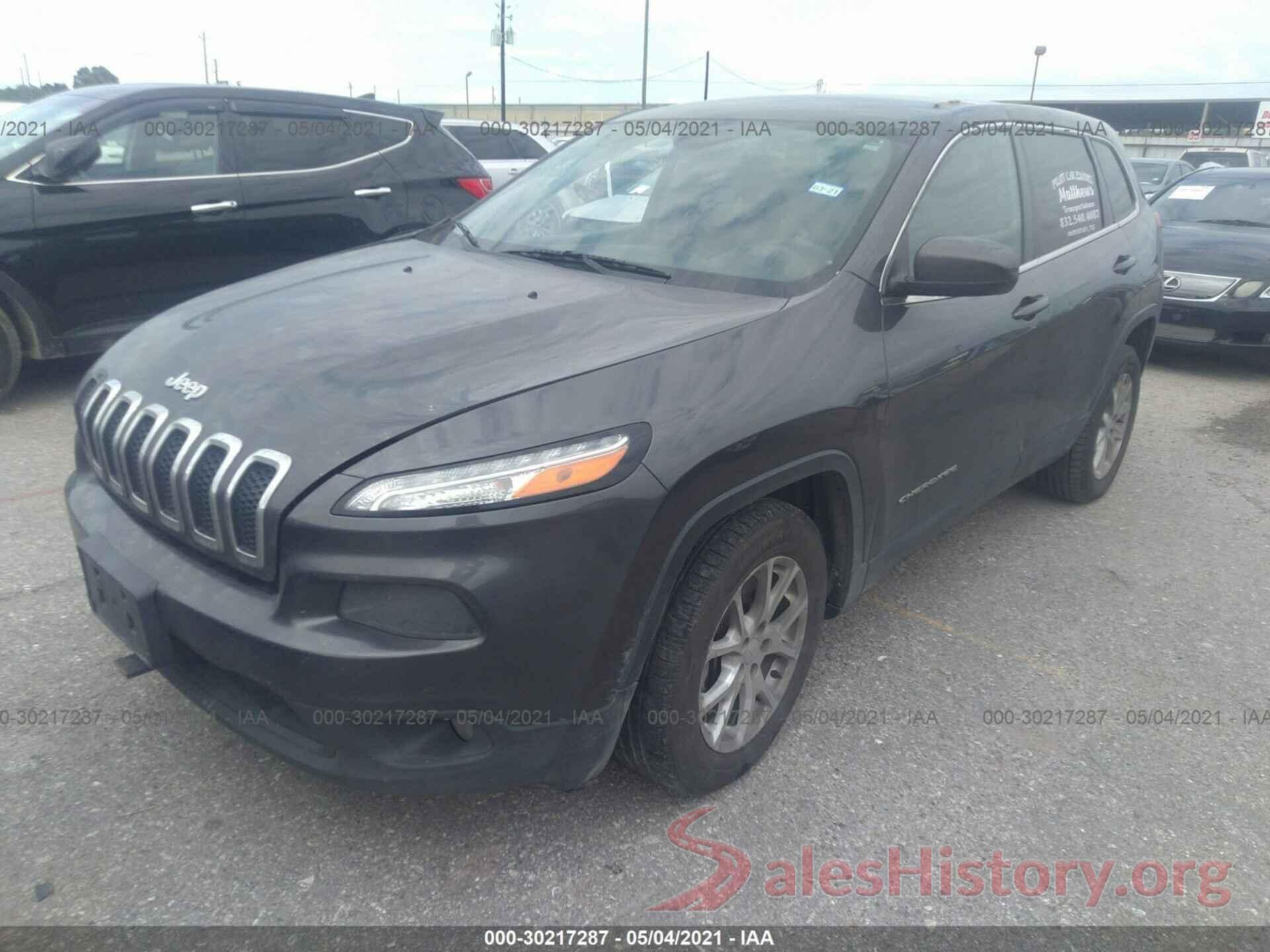 1C4PJLCSXGW283671 2016 JEEP CHEROKEE