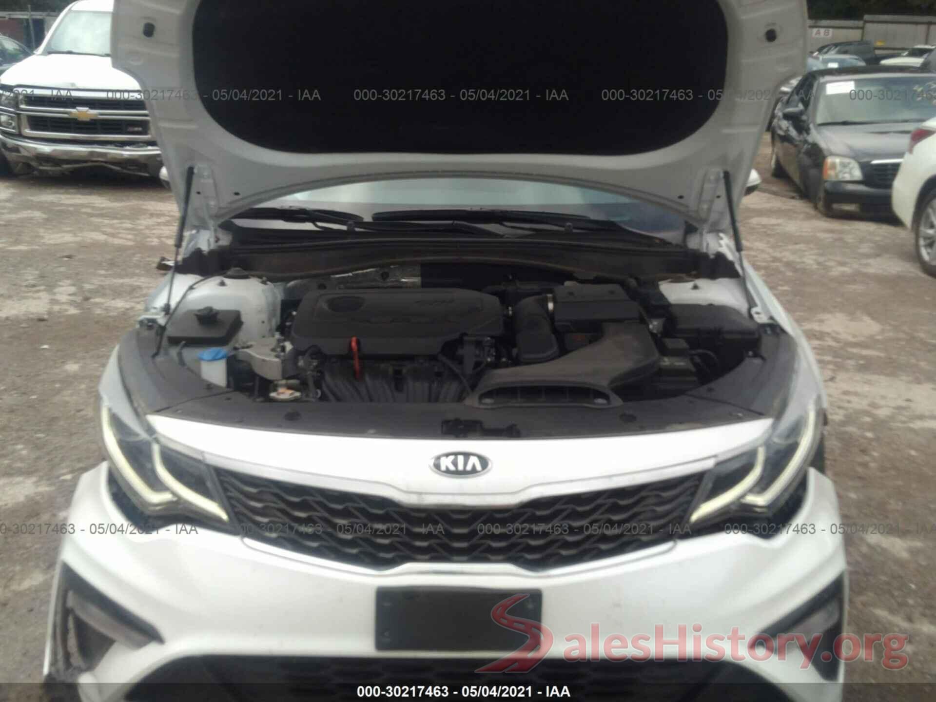 5XXGT4L34LG384192 2020 KIA OPTIMA