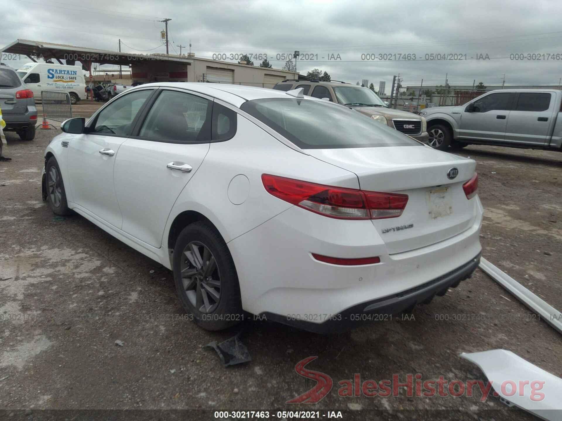 5XXGT4L34LG384192 2020 KIA OPTIMA