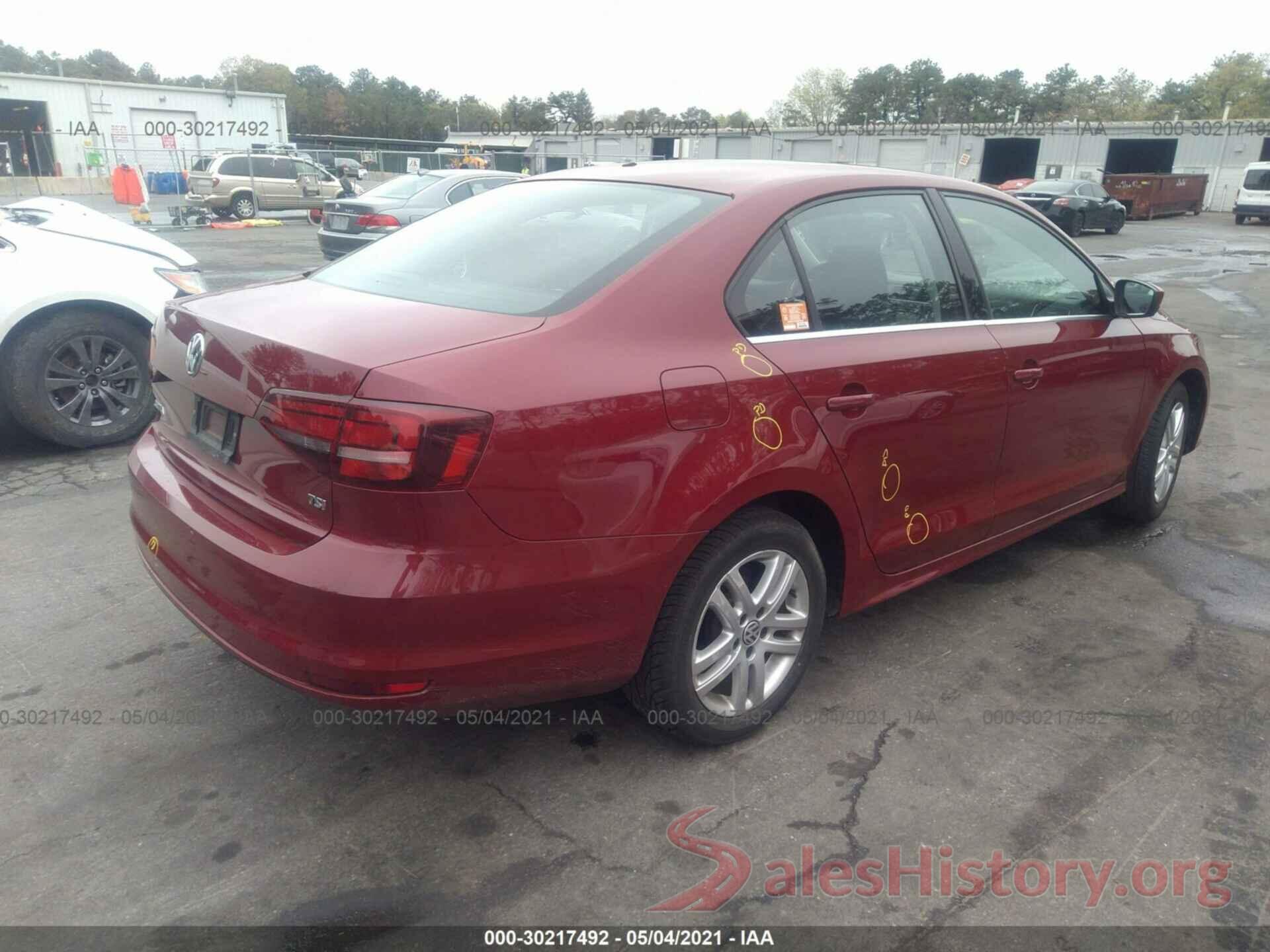 3VW2B7AJXHM275836 2017 VOLKSWAGEN JETTA