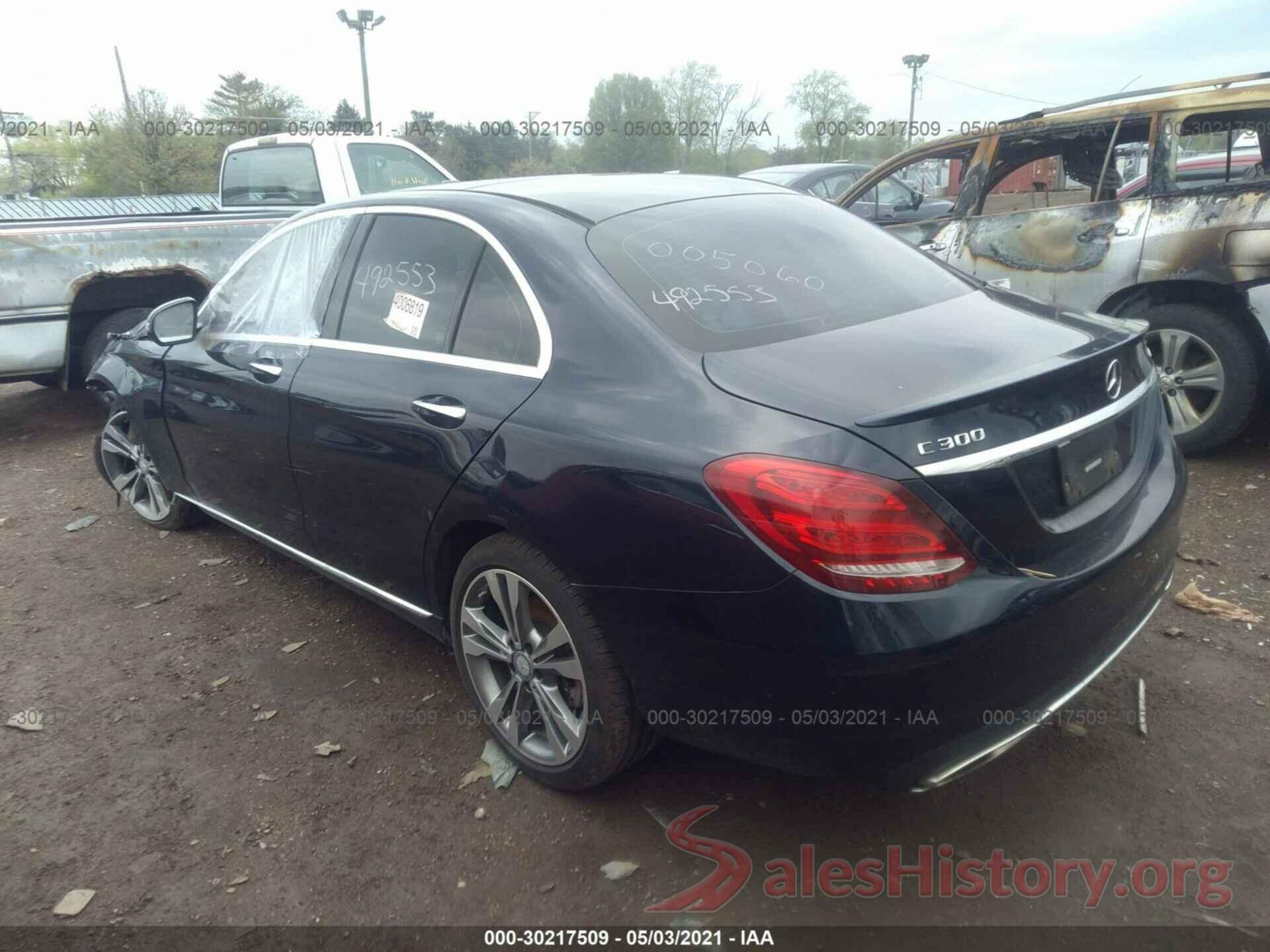 55SWF4KB9GU147152 2016 MERCEDES-BENZ C-CLASS