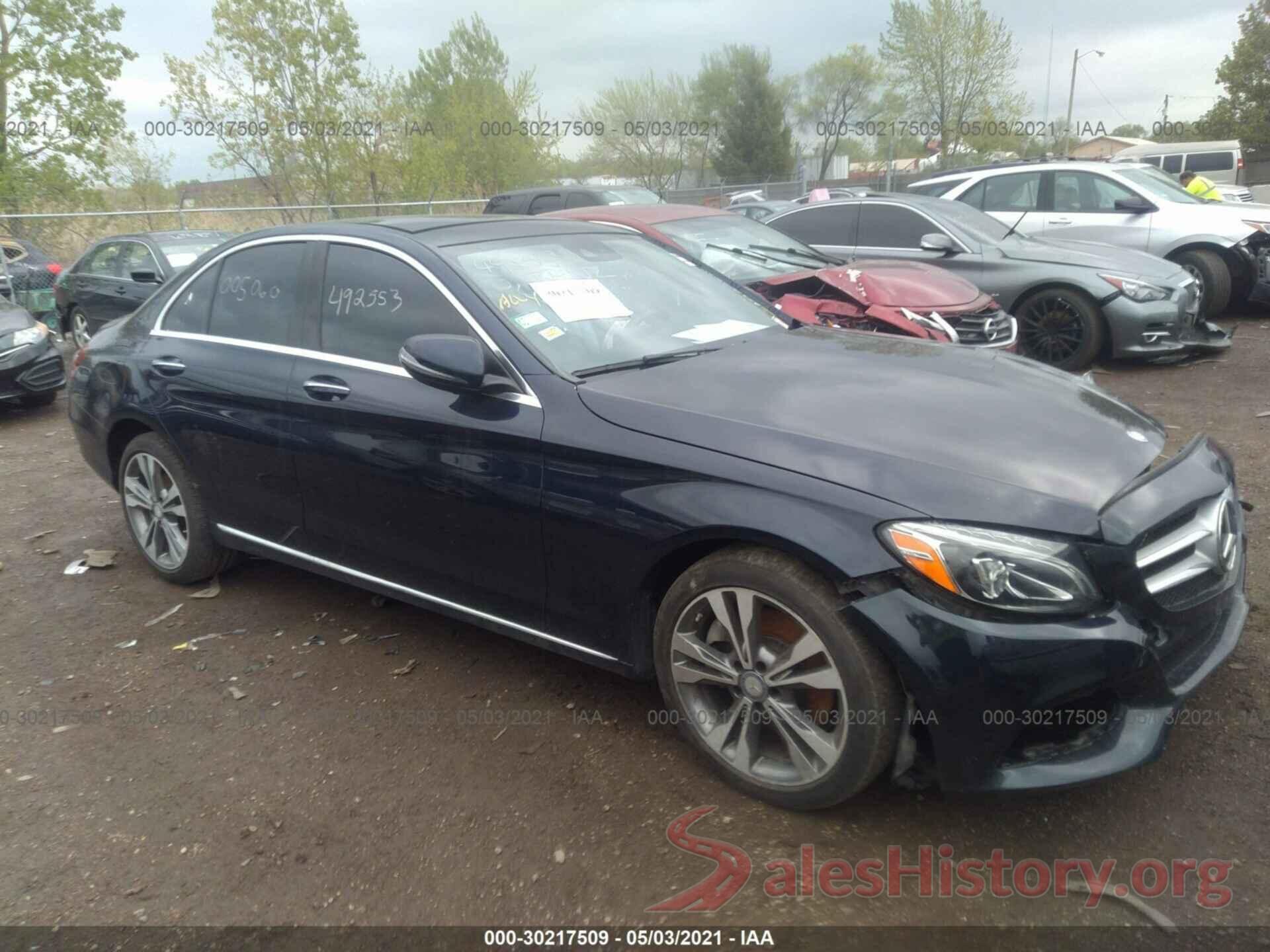 55SWF4KB9GU147152 2016 MERCEDES-BENZ C-CLASS