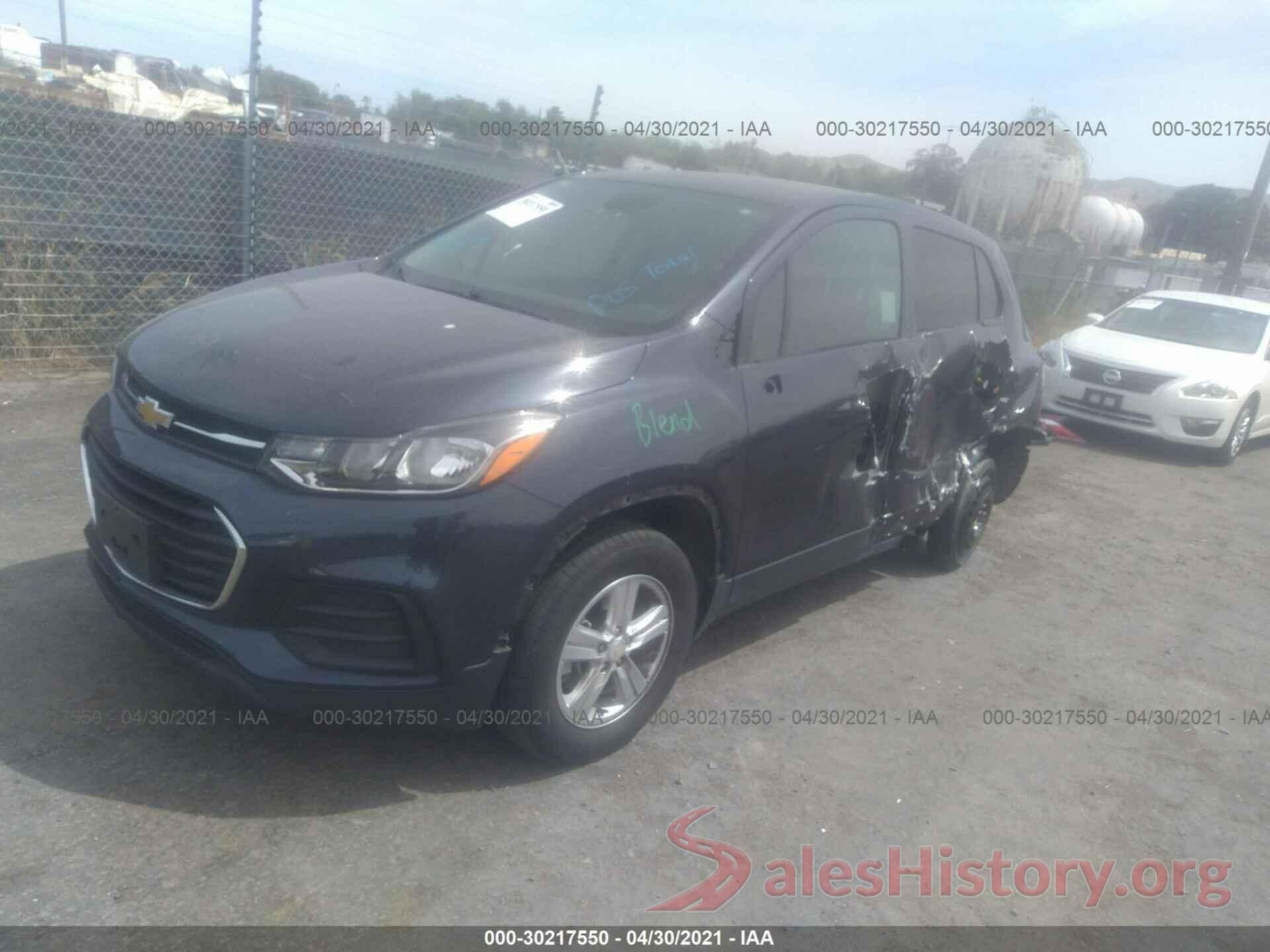 3GNCJNSB6KL252077 2019 CHEVROLET TRAX