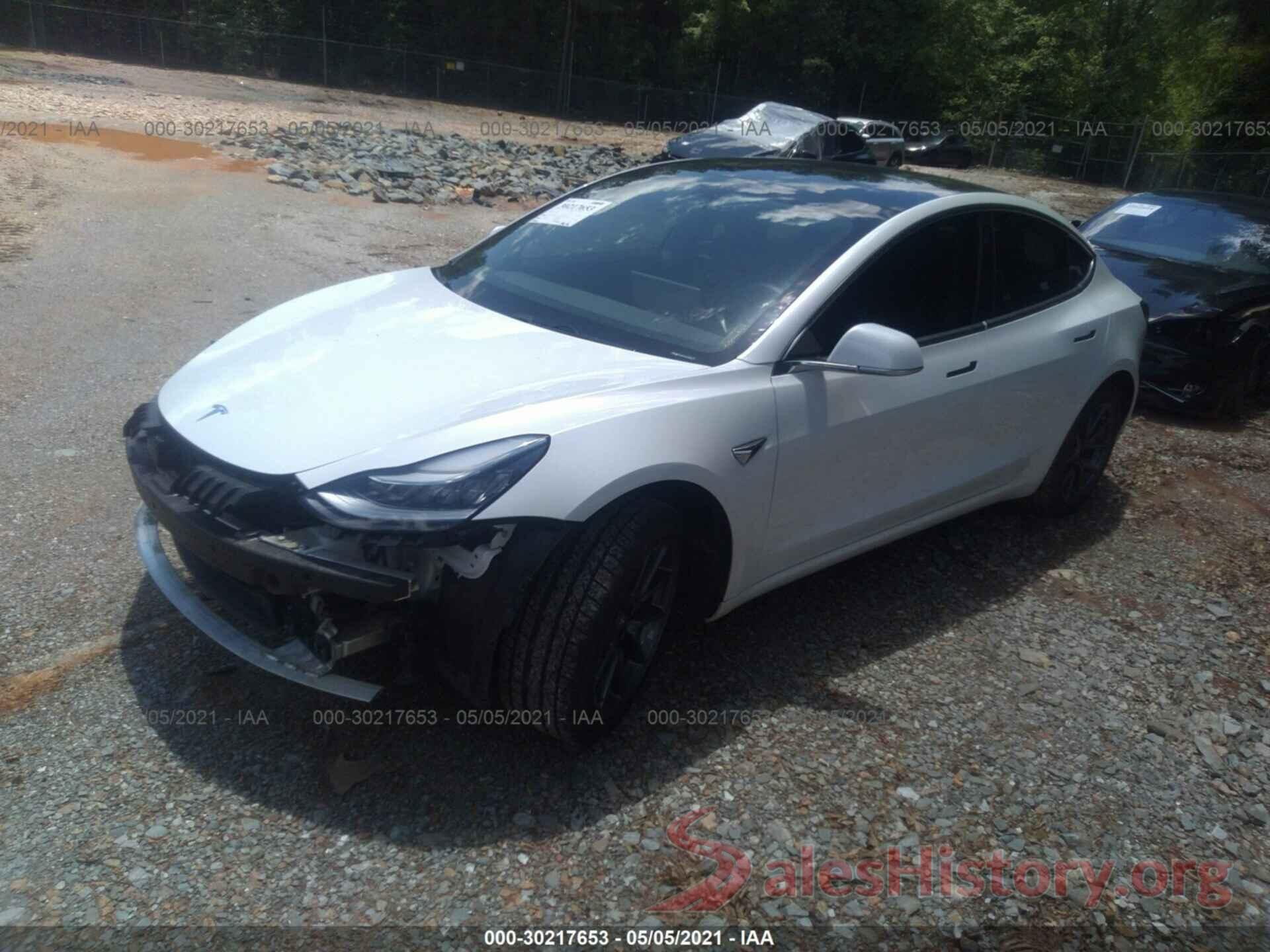 5YJ3E1EA1KF412342 2019 TESLA MODEL 3