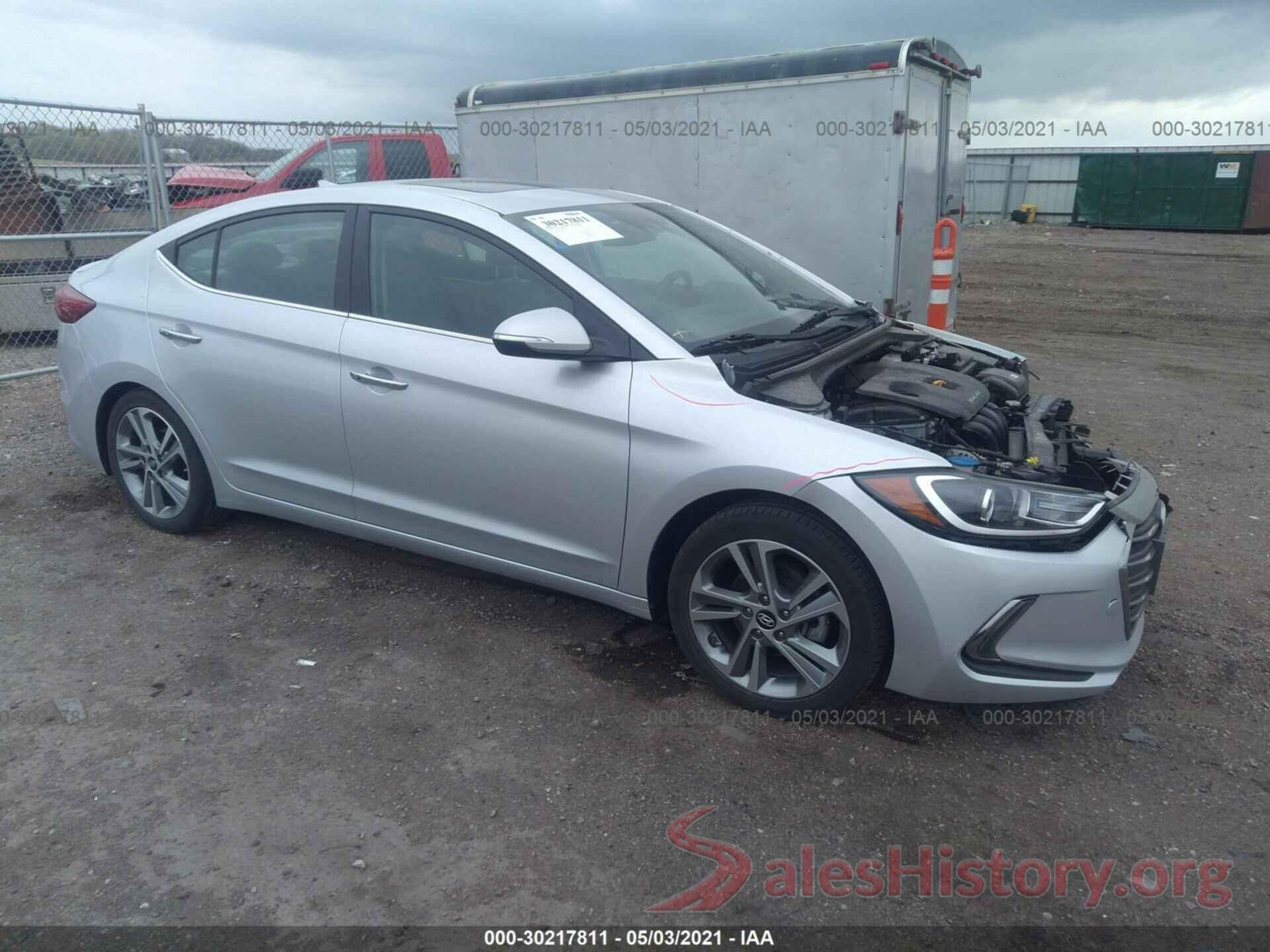 KMHD84LF1HU307355 2017 HYUNDAI ELANTRA