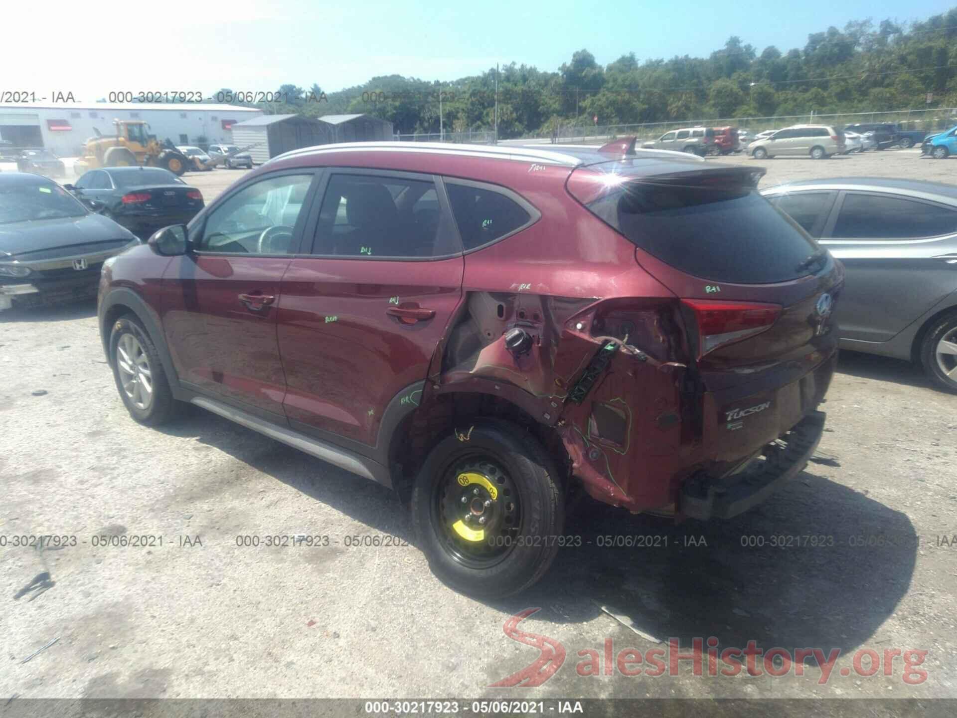 KM8J33A4XJU602764 2018 HYUNDAI TUCSON