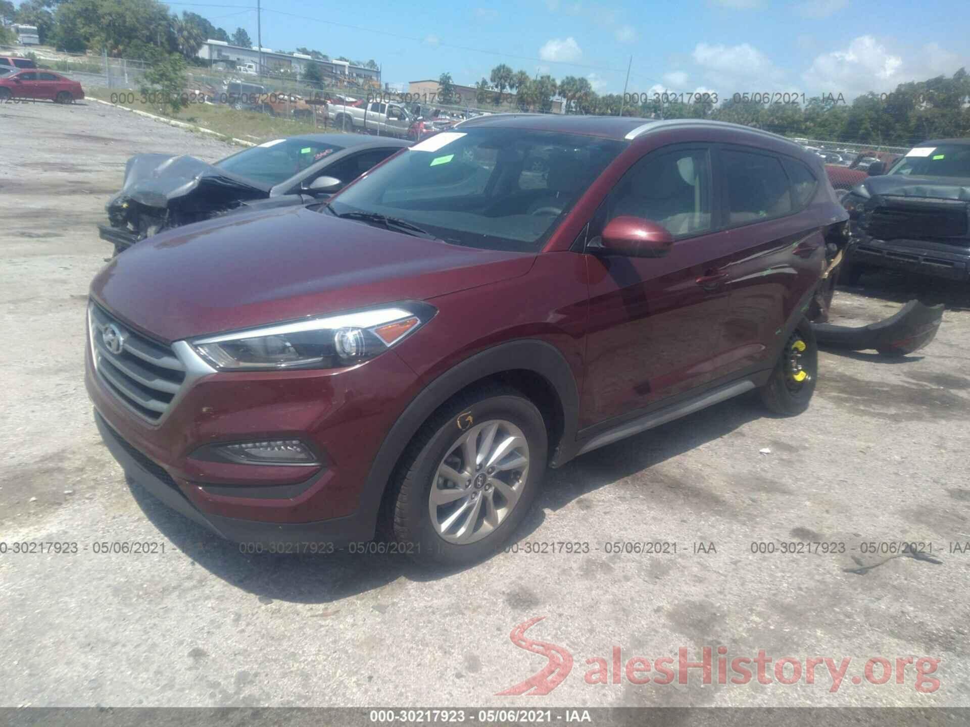 KM8J33A4XJU602764 2018 HYUNDAI TUCSON