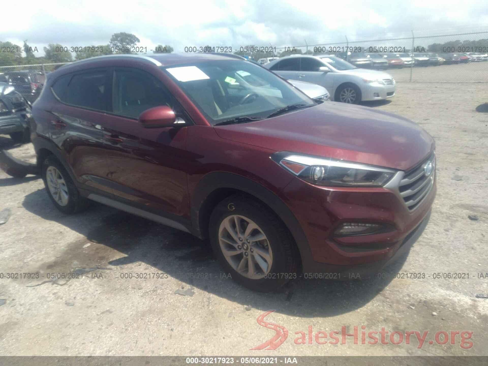 KM8J33A4XJU602764 2018 HYUNDAI TUCSON