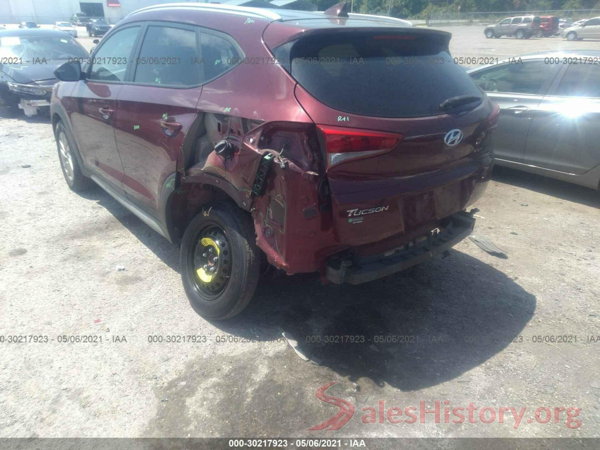 KM8J33A4XJU602764 2018 HYUNDAI TUCSON