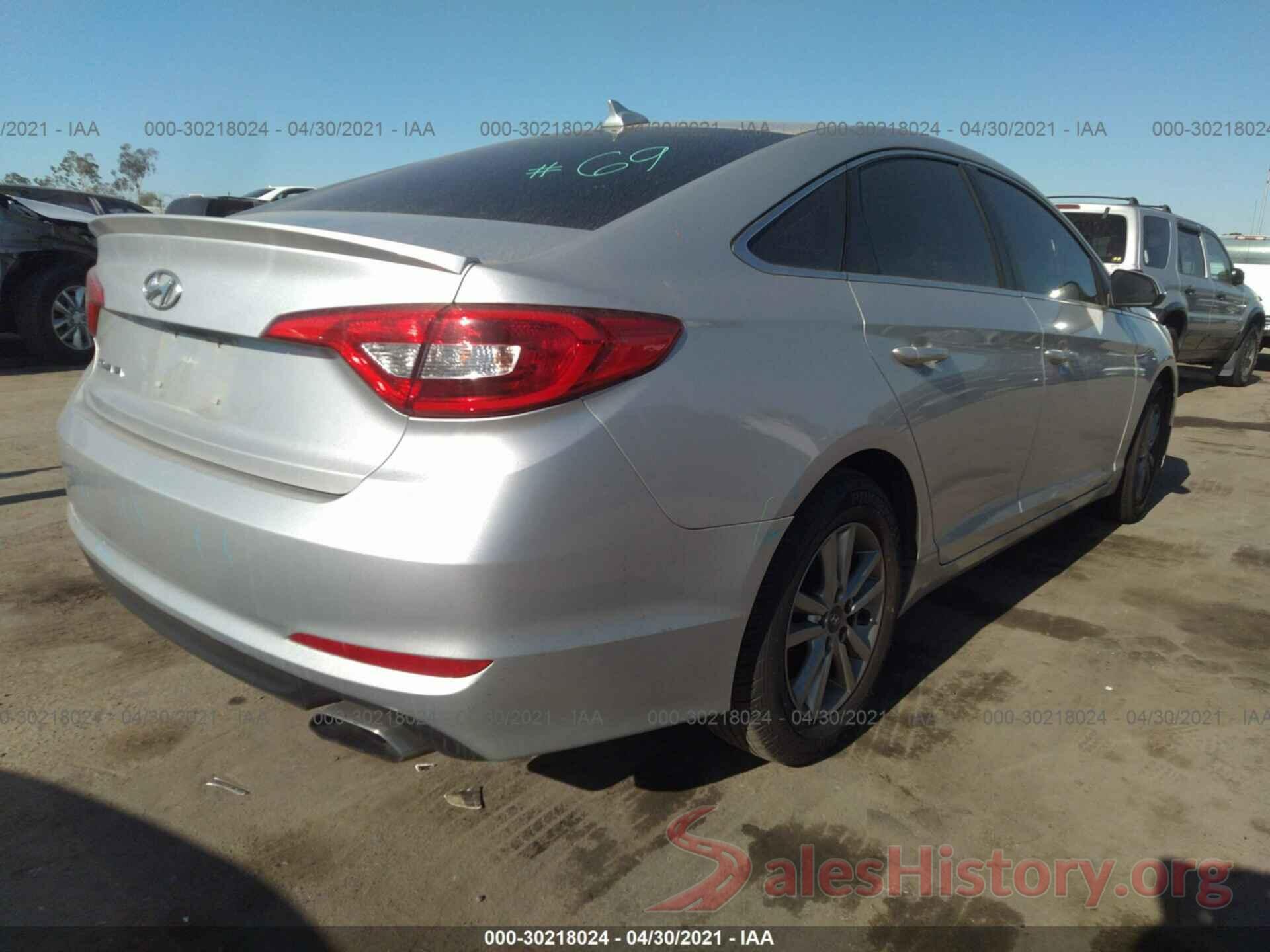 5NPE24AF9HH531559 2017 HYUNDAI SONATA