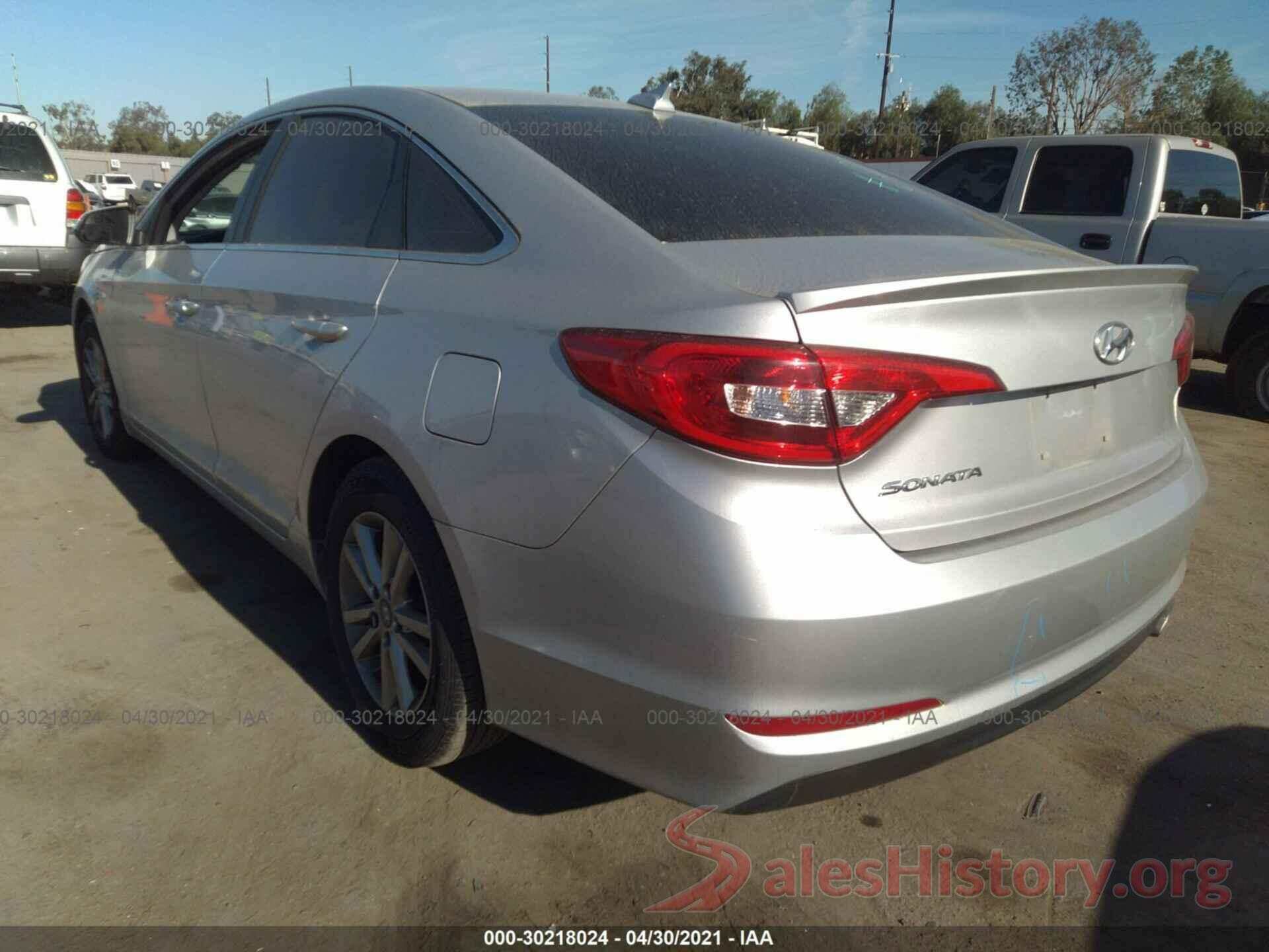 5NPE24AF9HH531559 2017 HYUNDAI SONATA