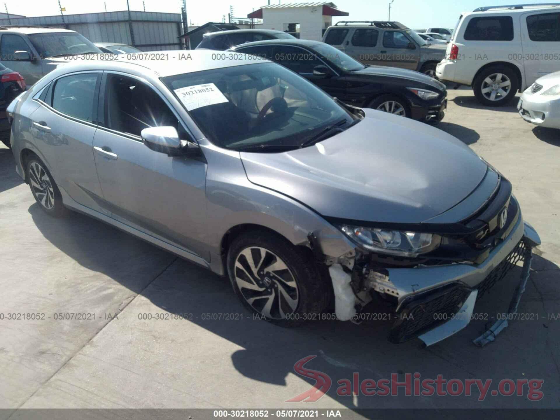 SHHFK7H2XJU221500 2018 HONDA CIVIC HATCHBACK