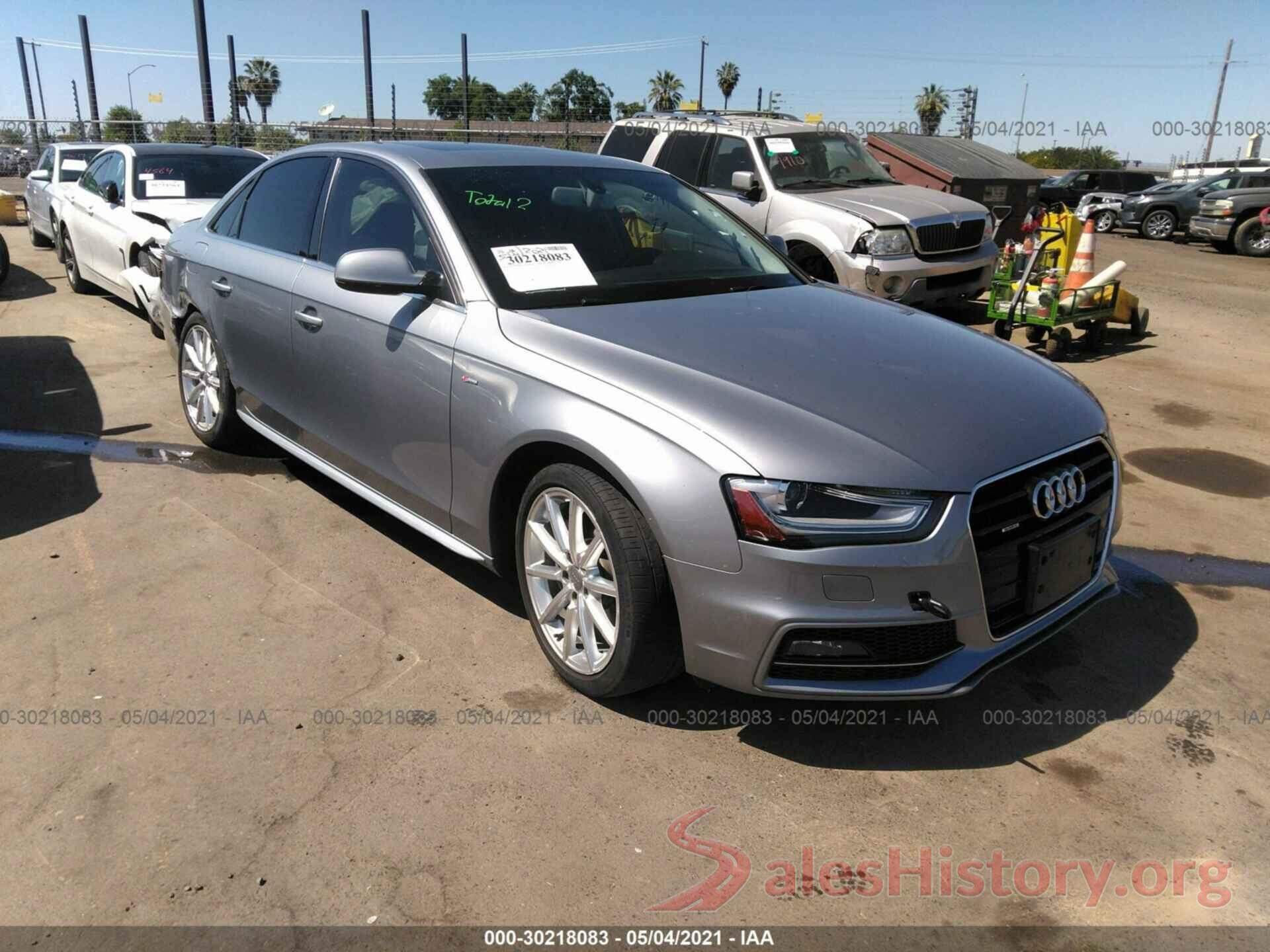 WAUFFAFL0GN016516 2016 AUDI A4