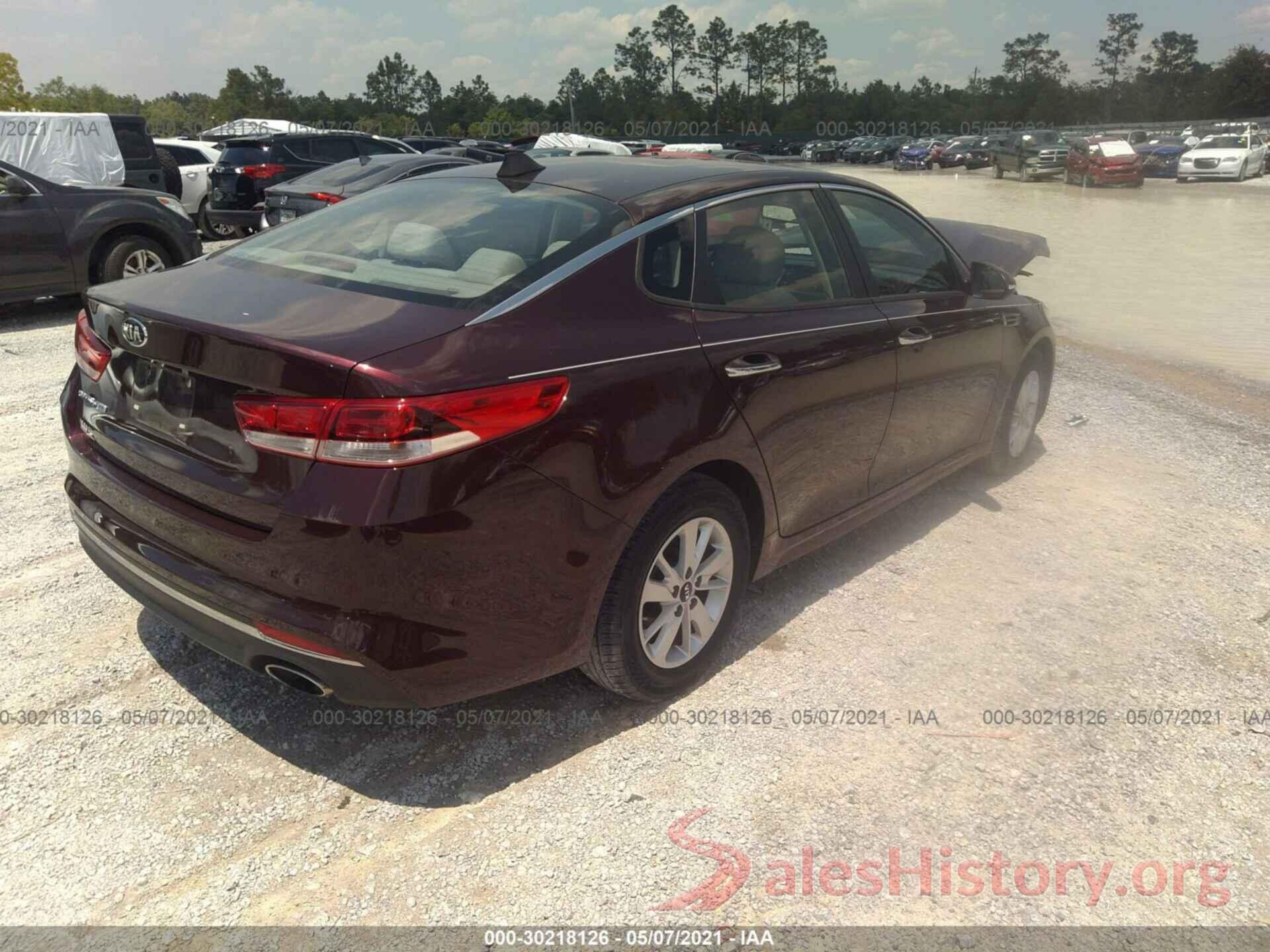 5XXGT4L36GG070677 2016 KIA OPTIMA