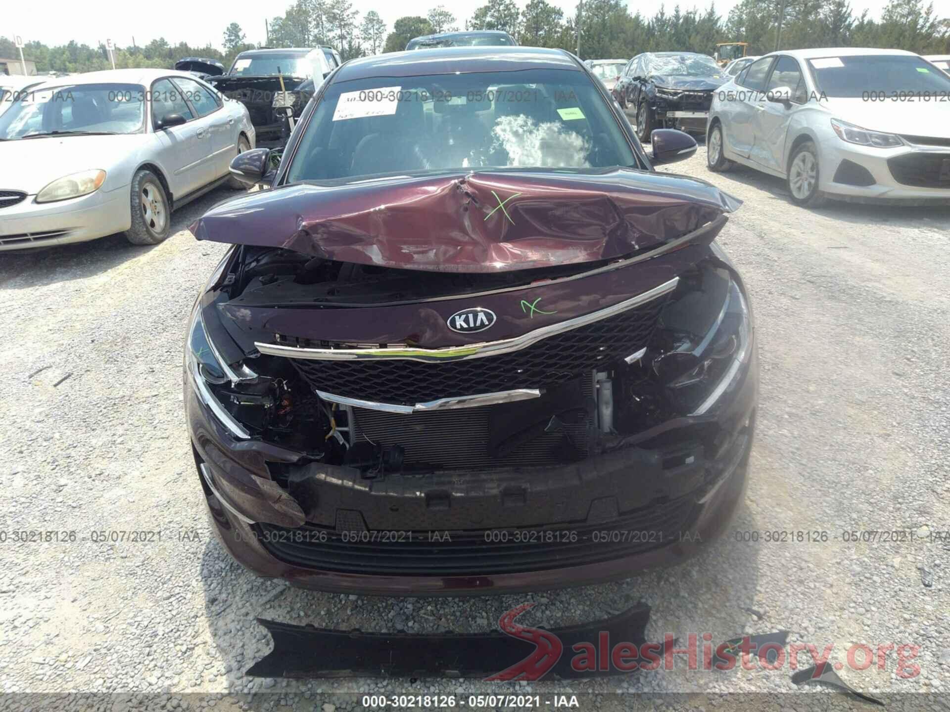 5XXGT4L36GG070677 2016 KIA OPTIMA