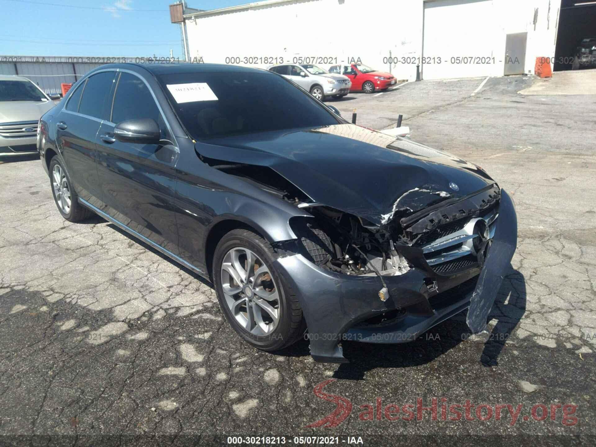 55SWF4KB0GU116646 2016 MERCEDES-BENZ C-CLASS