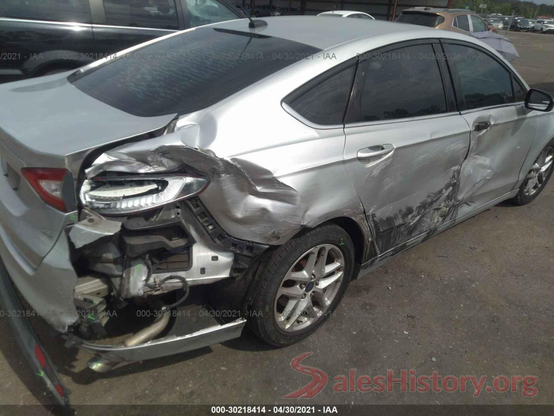 3FA6P0H76GR367587 2016 FORD FUSION