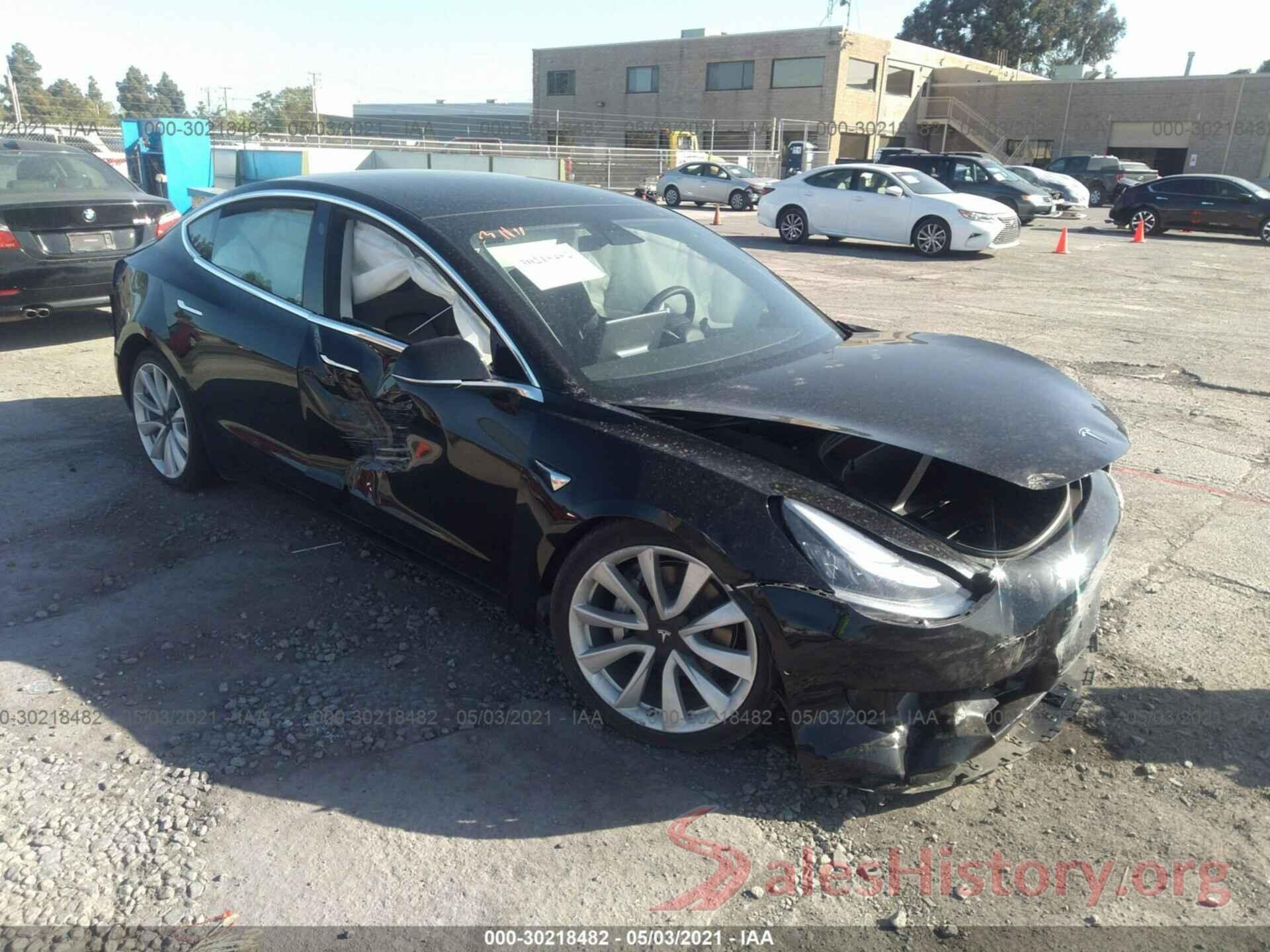 5YJ3E1EB1KF535180 2019 TESLA MODEL 3