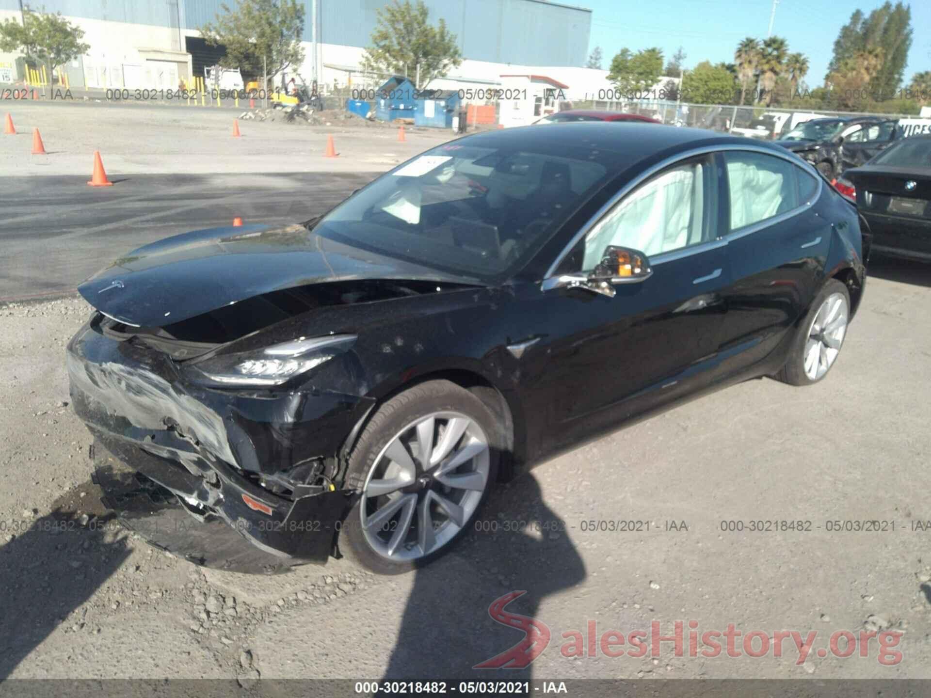 5YJ3E1EB1KF535180 2019 TESLA MODEL 3