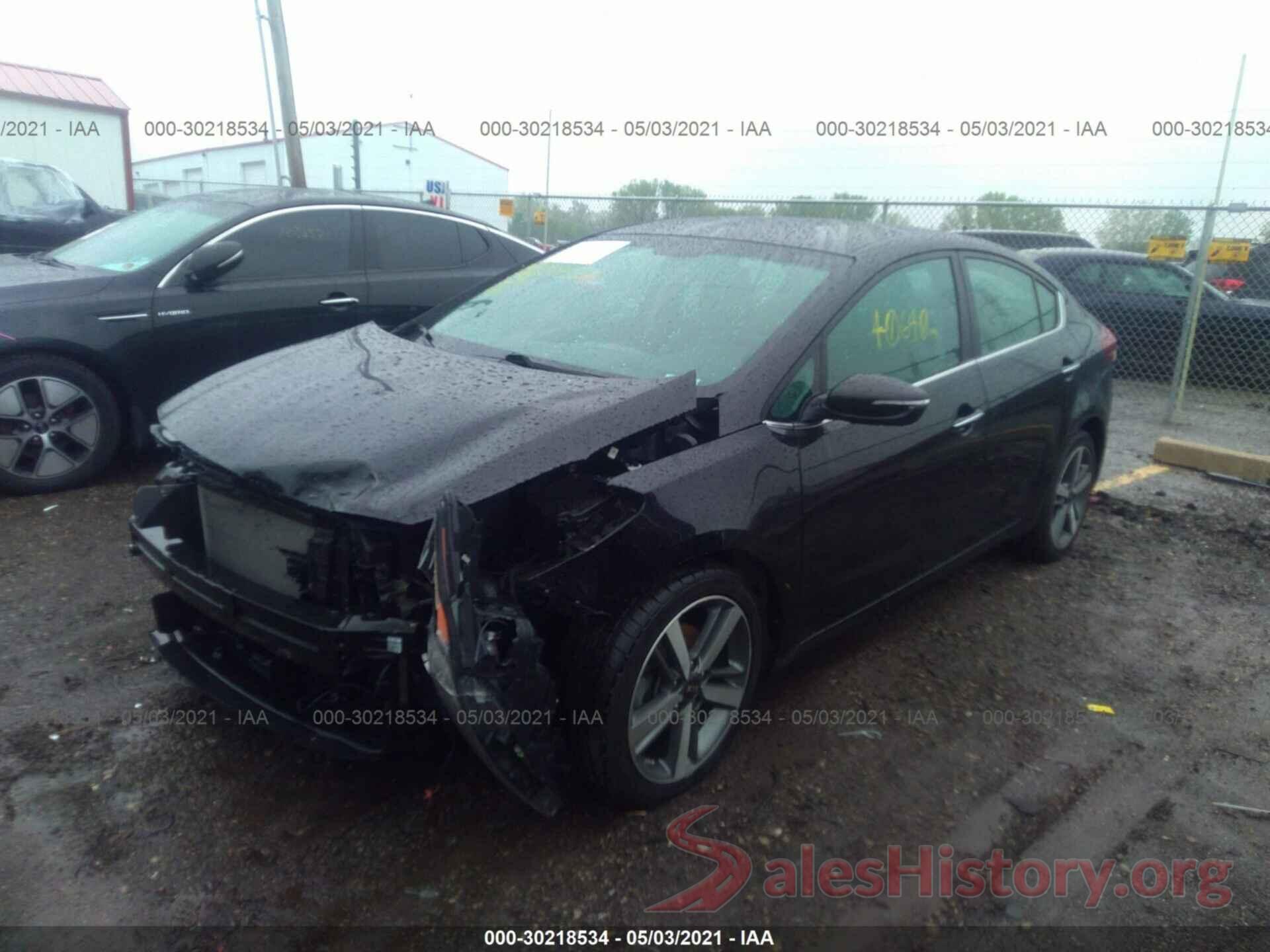 3KPFL4A86HE004411 2017 KIA FORTE