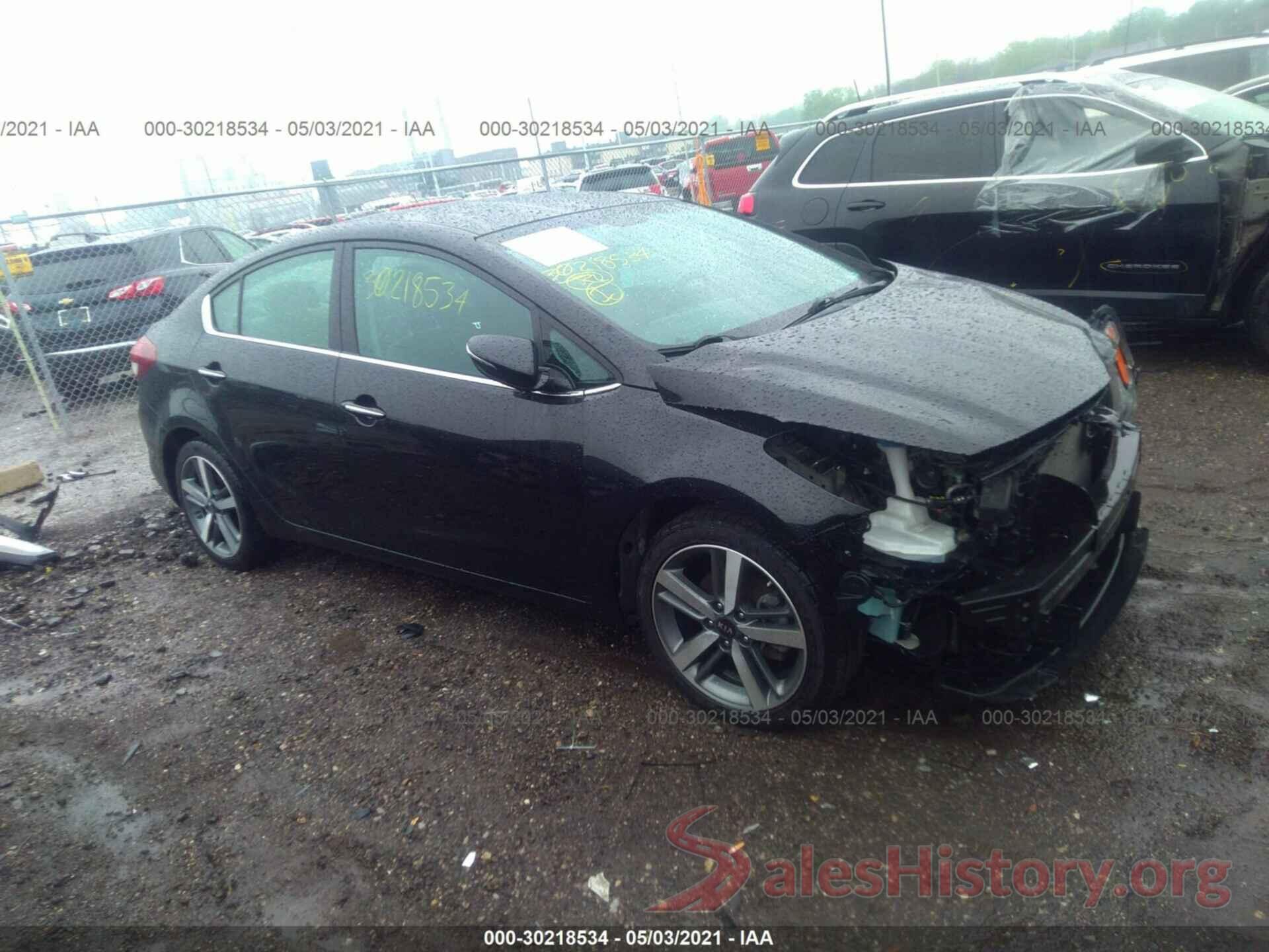 3KPFL4A86HE004411 2017 KIA FORTE