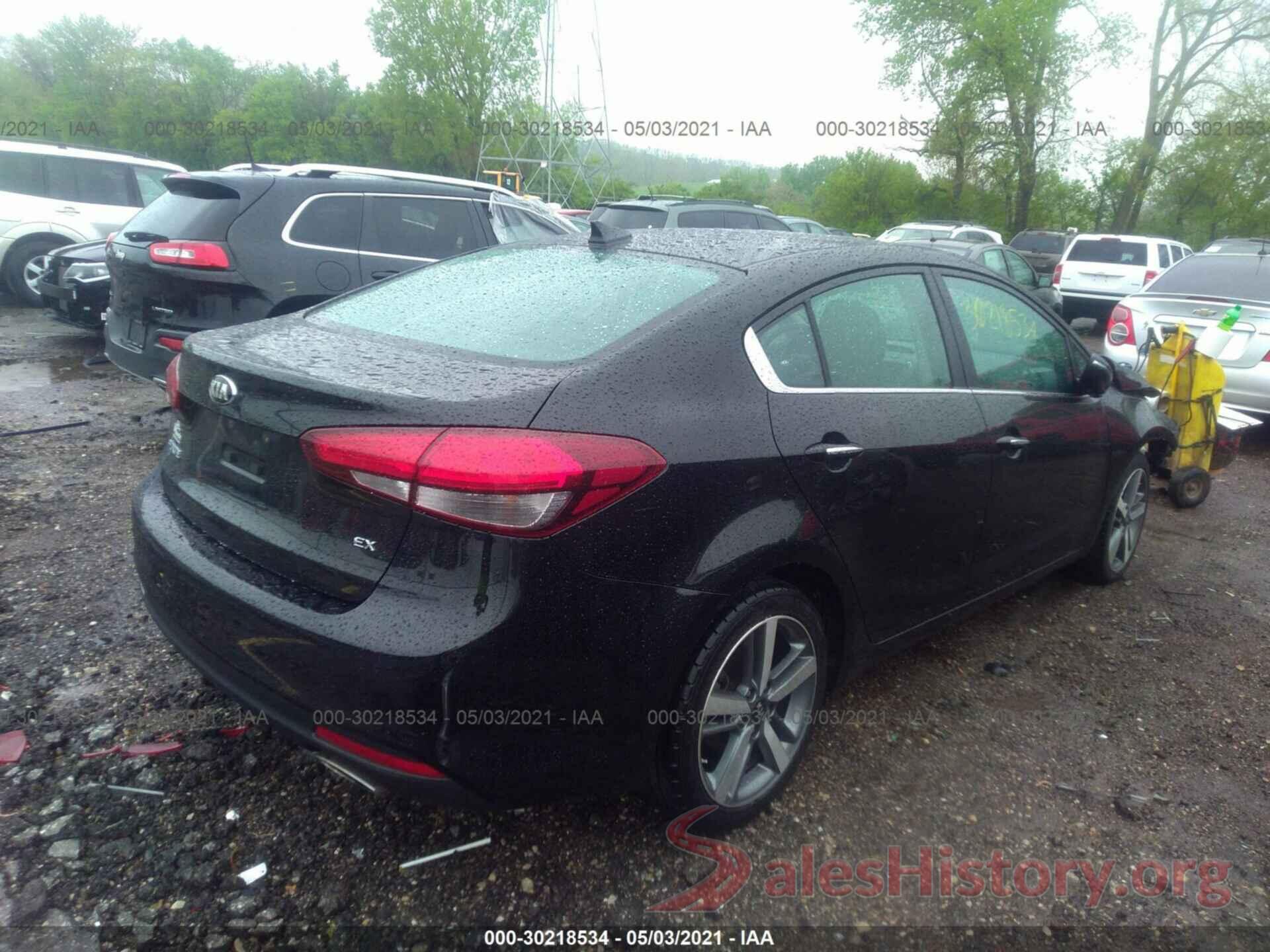 3KPFL4A86HE004411 2017 KIA FORTE