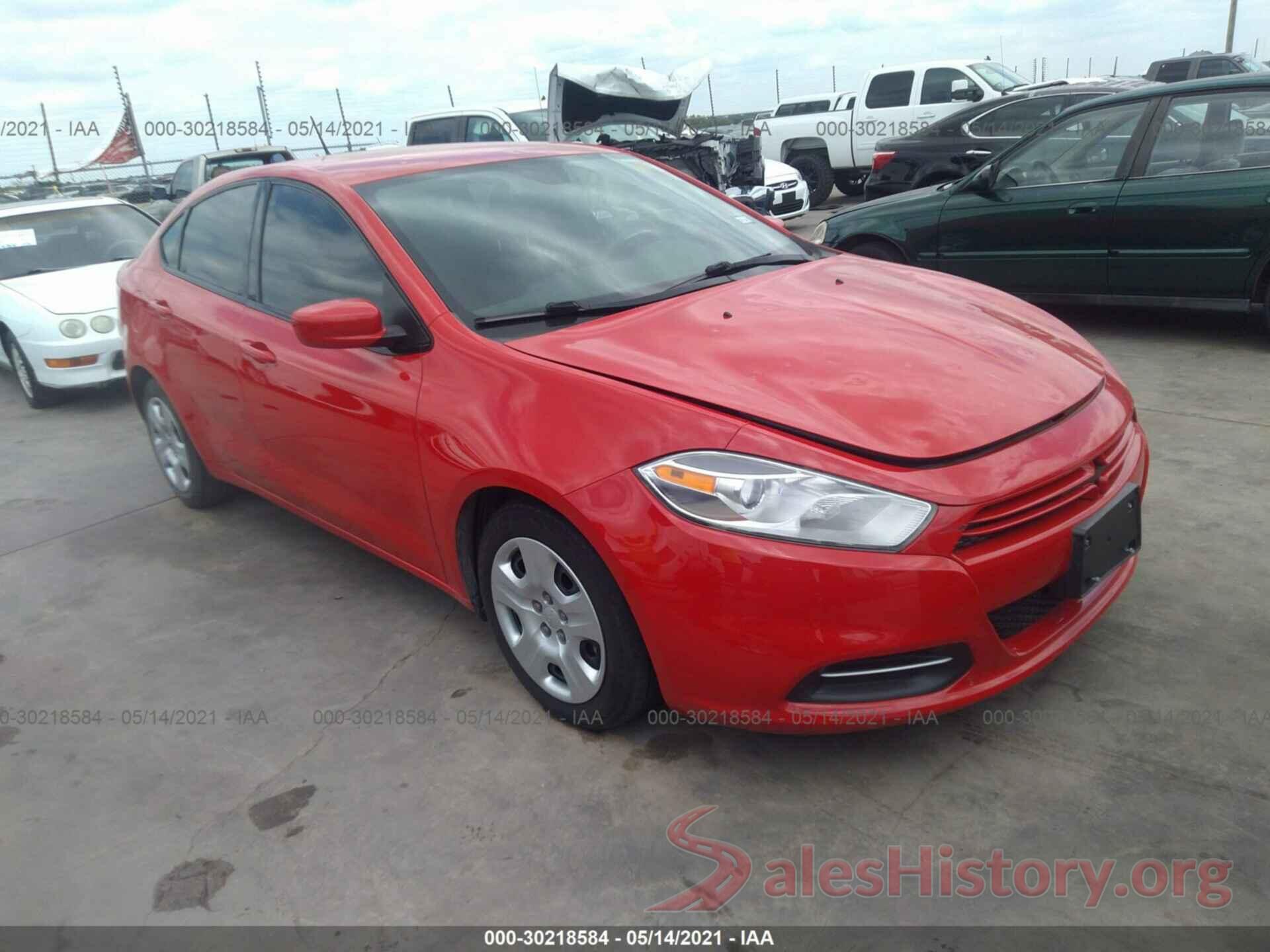 1C3CDFAA0GD750596 2016 DODGE DART