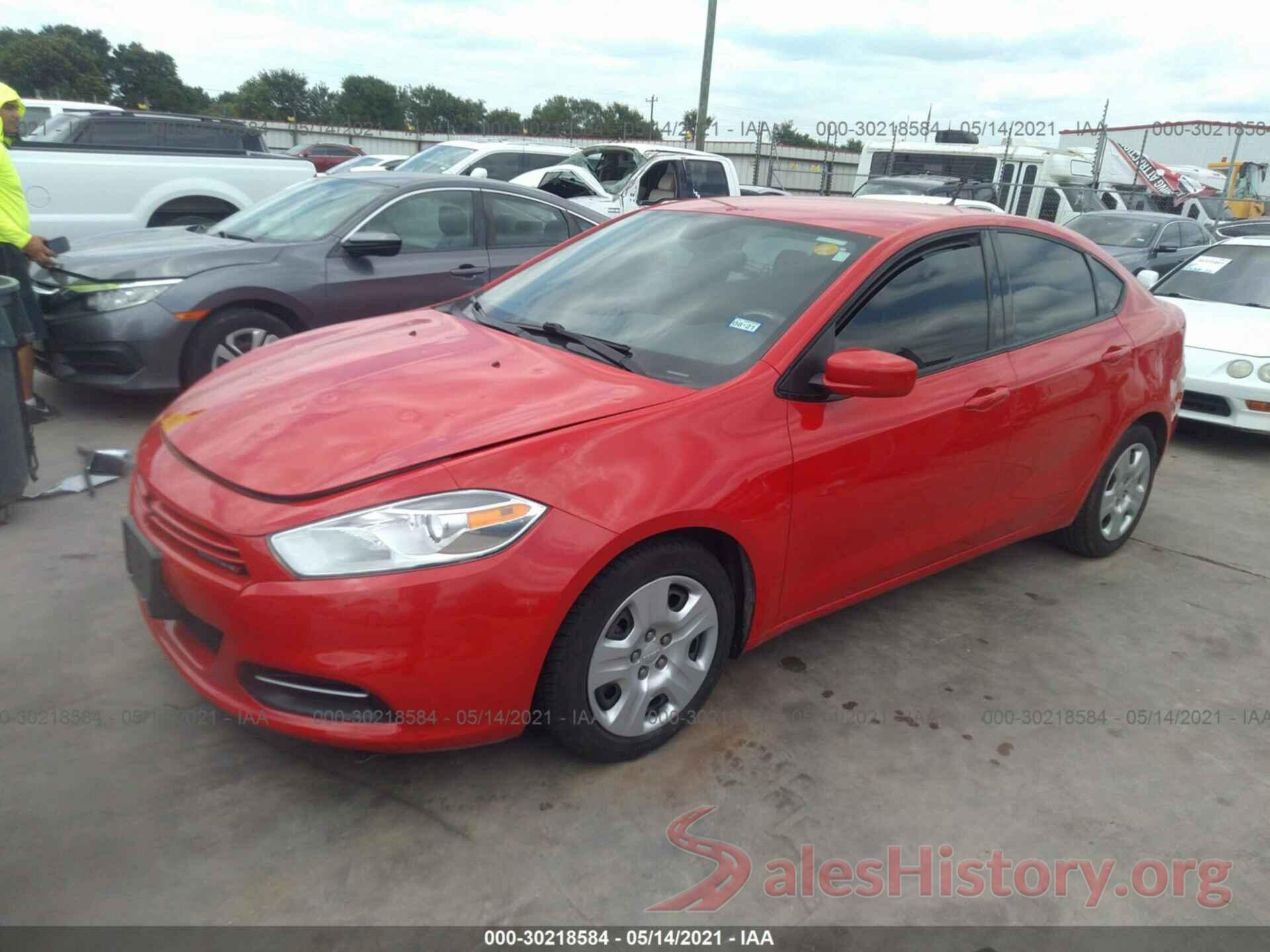 1C3CDFAA0GD750596 2016 DODGE DART