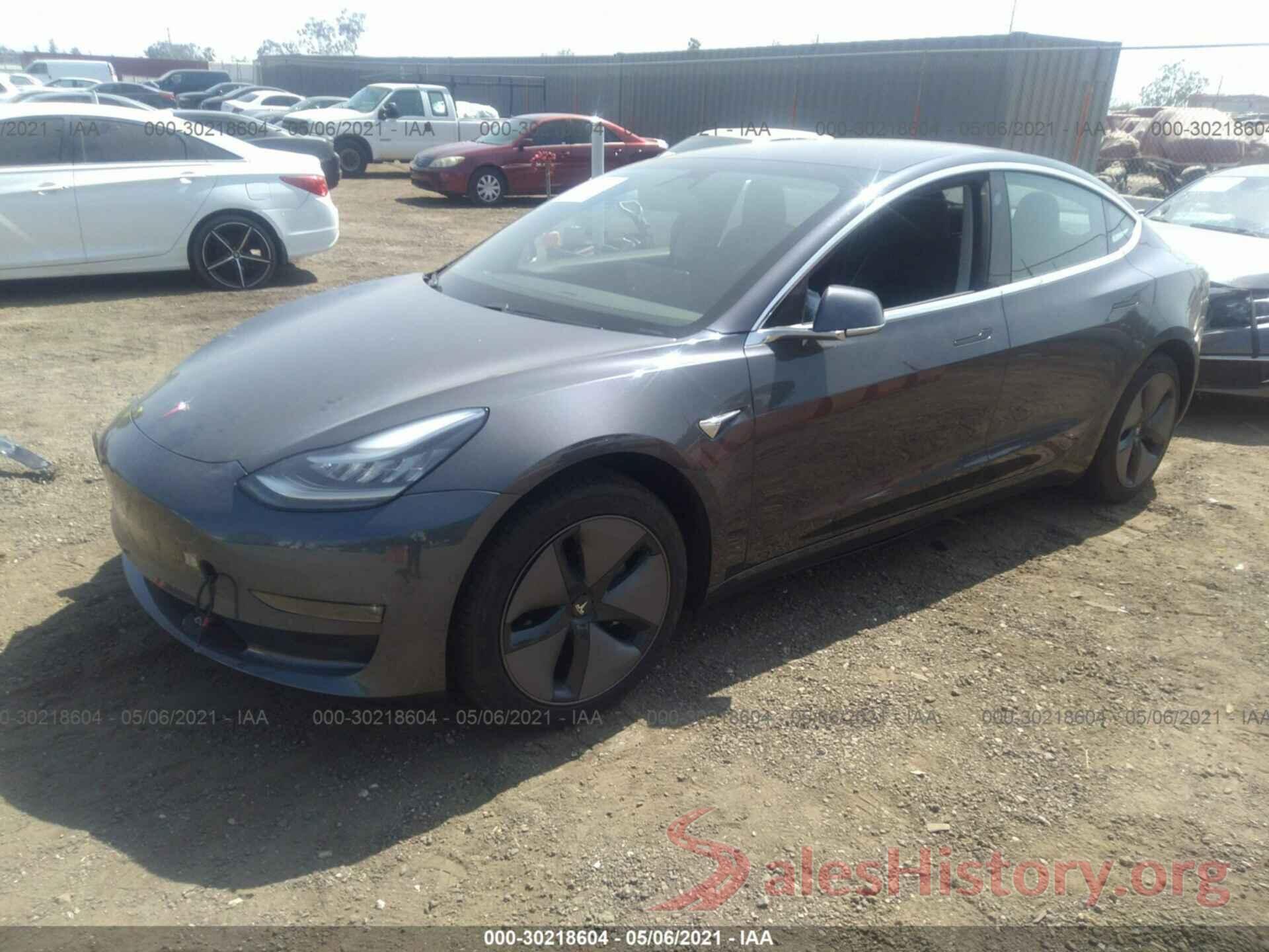 5YJ3E1EAXKF307458 2019 TESLA MODEL 3