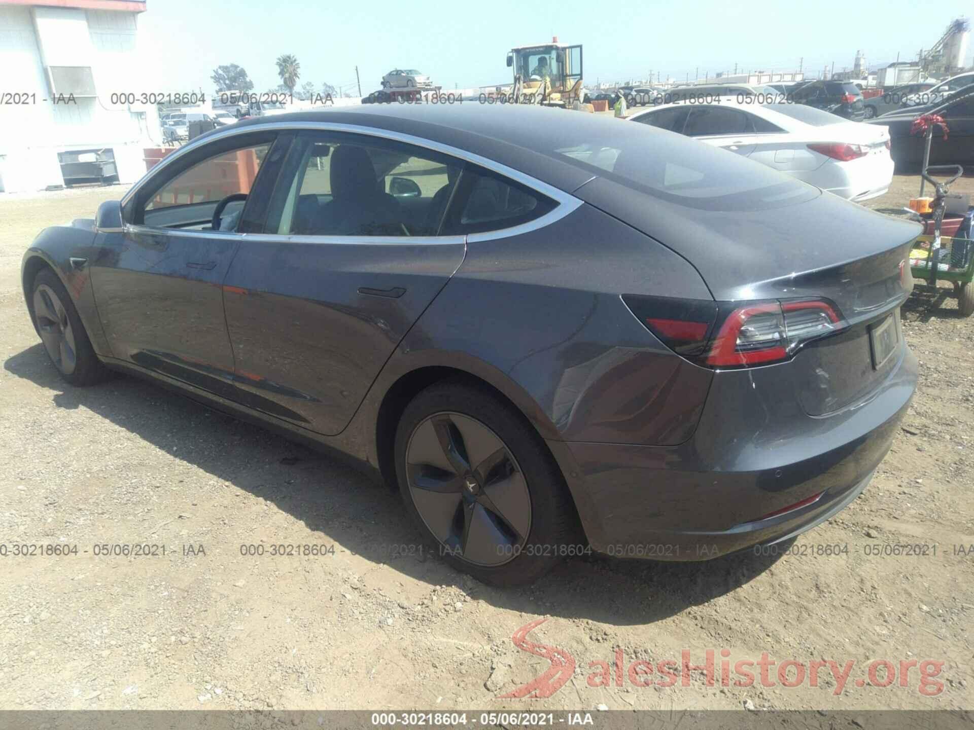 5YJ3E1EAXKF307458 2019 TESLA MODEL 3