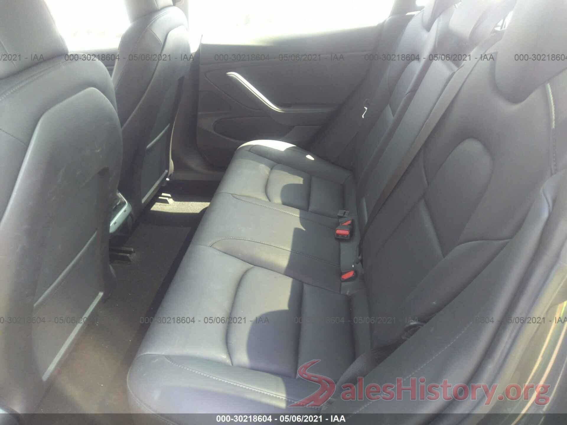 5YJ3E1EAXKF307458 2019 TESLA MODEL 3