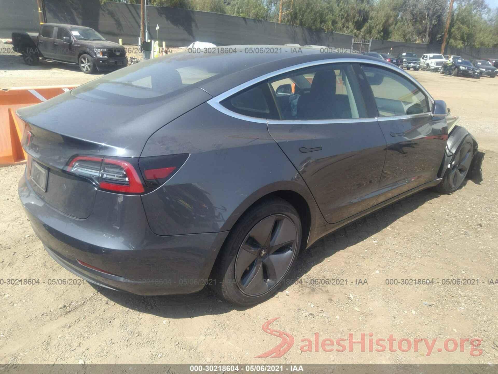 5YJ3E1EAXKF307458 2019 TESLA MODEL 3